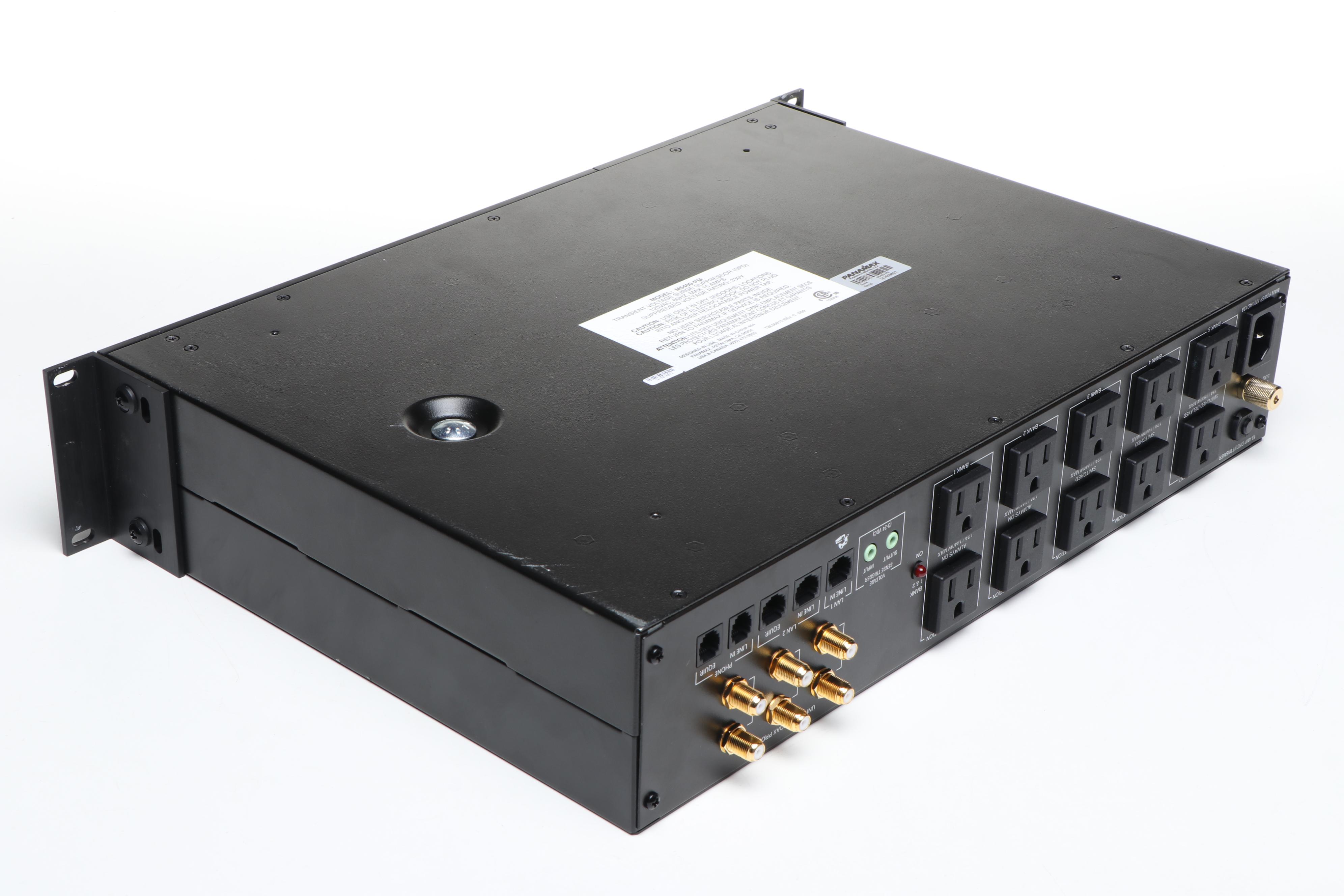 Panamax M5400-PM Voltage Regulator for Home Theater Power Management