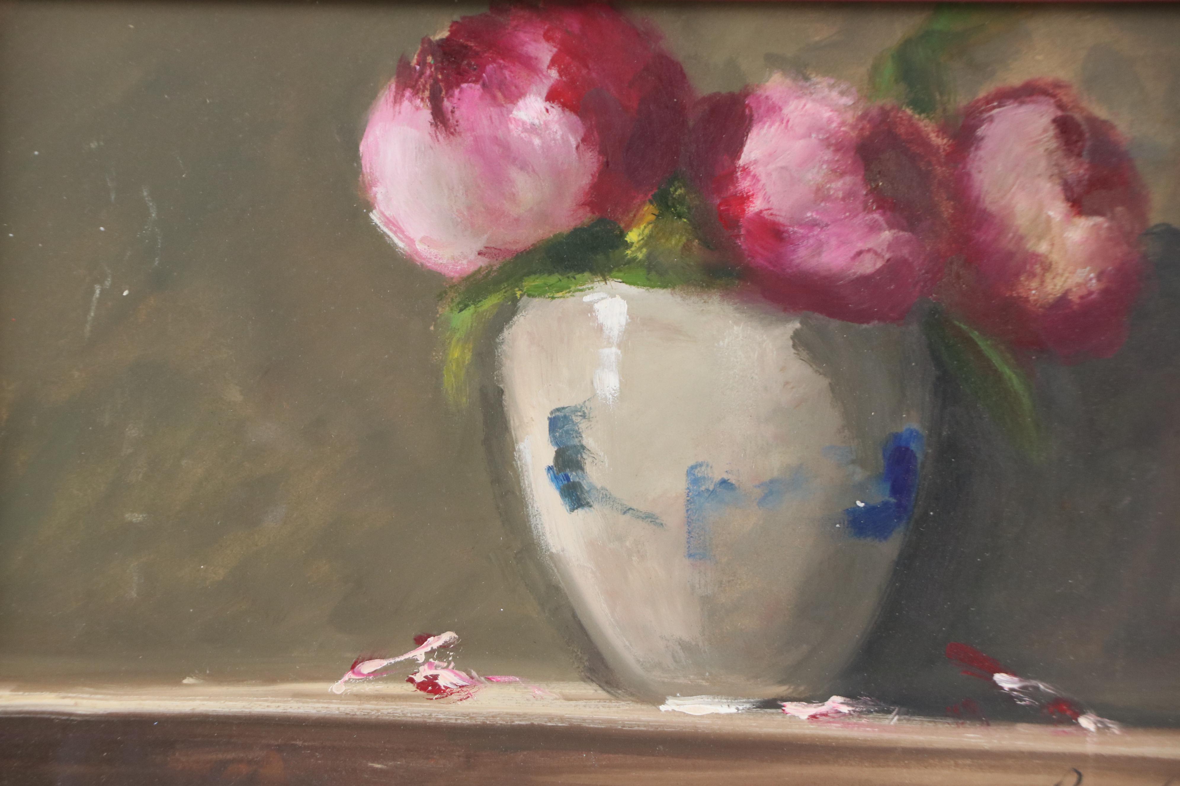 Natalie Demenko Floral Still Life Oil Painting, 21st Century