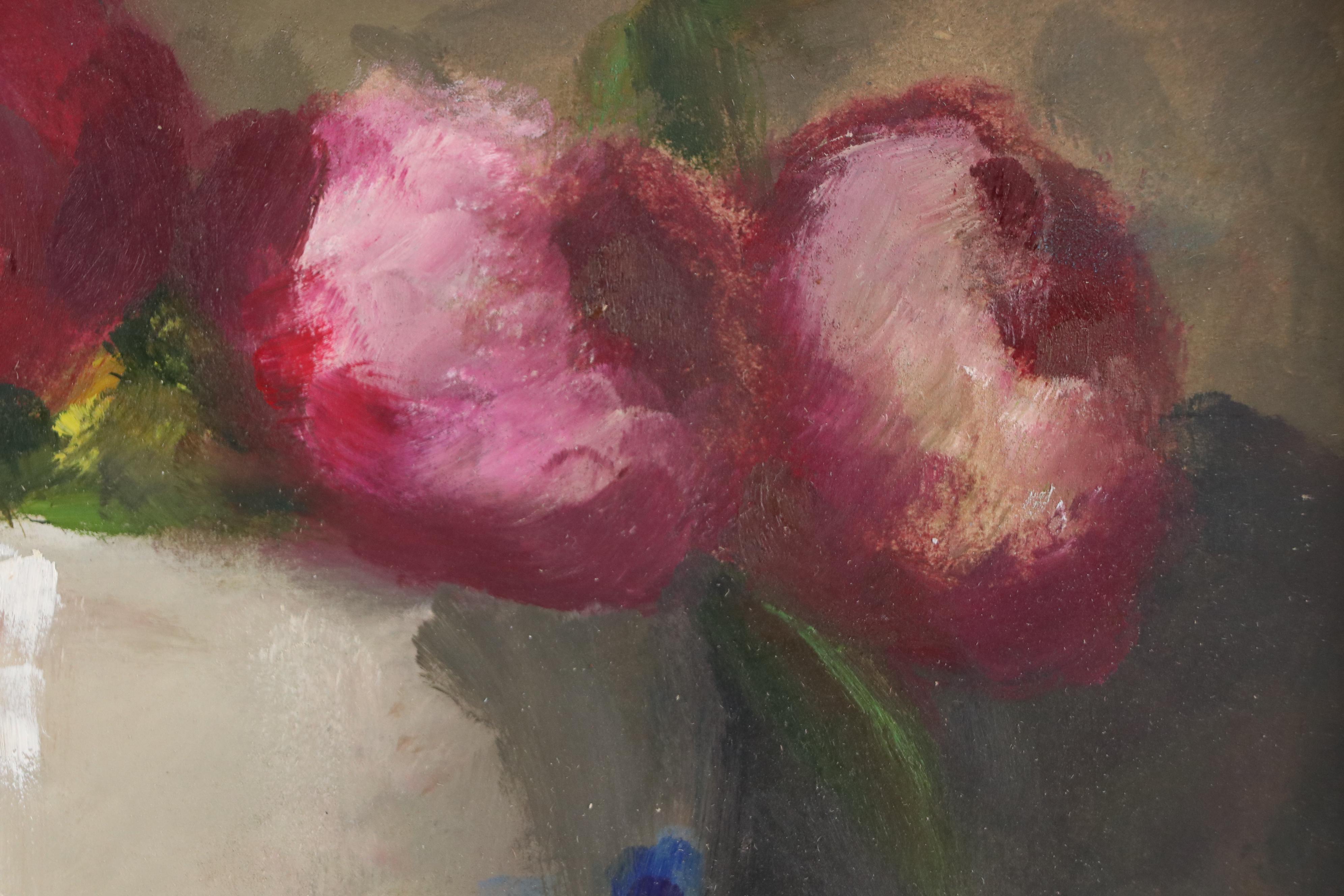 Natalie Demenko Floral Still Life Oil Painting, 21st Century