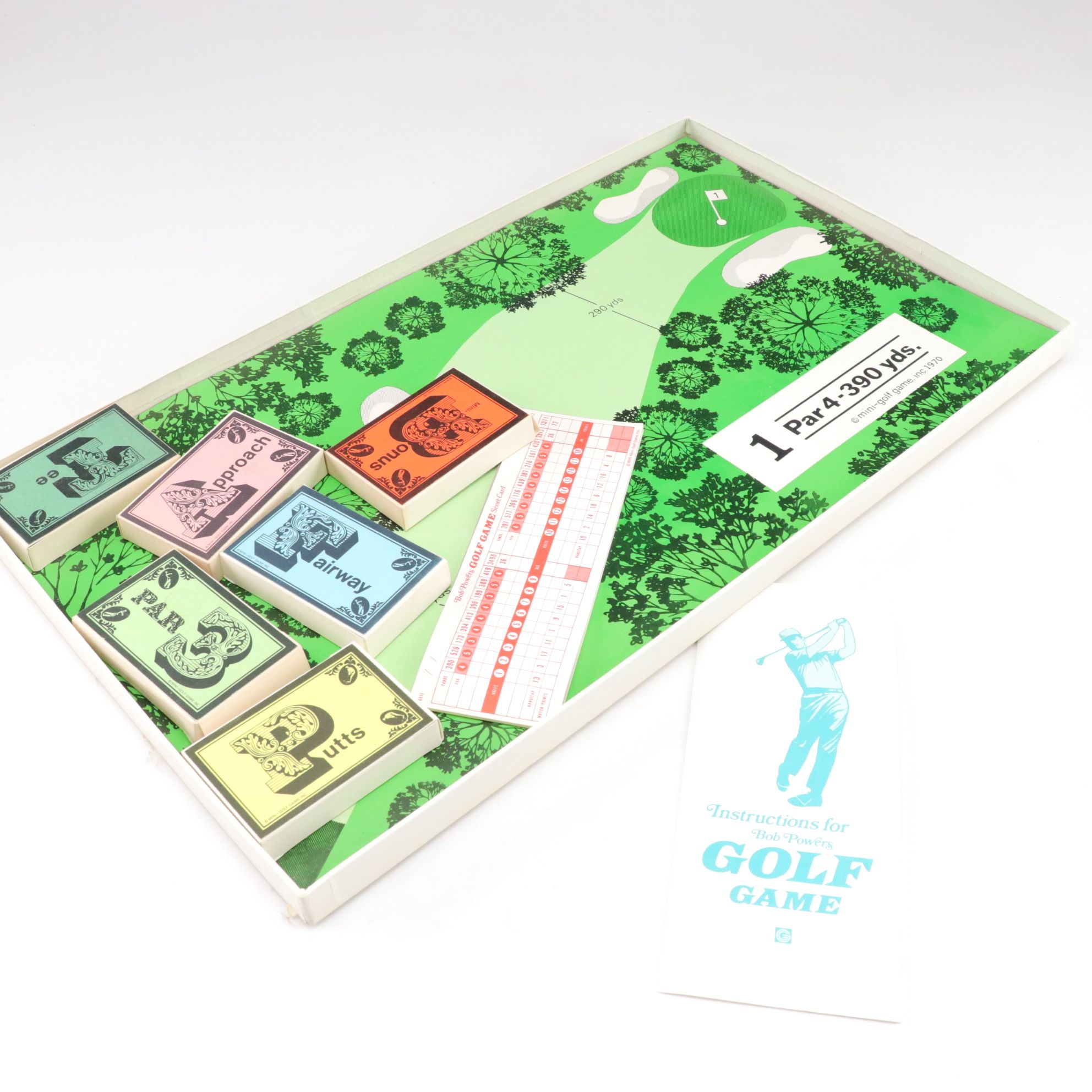 "Spinn Golf" and "Fore!" with More Golf Board Games, Mid-Late 20th C.