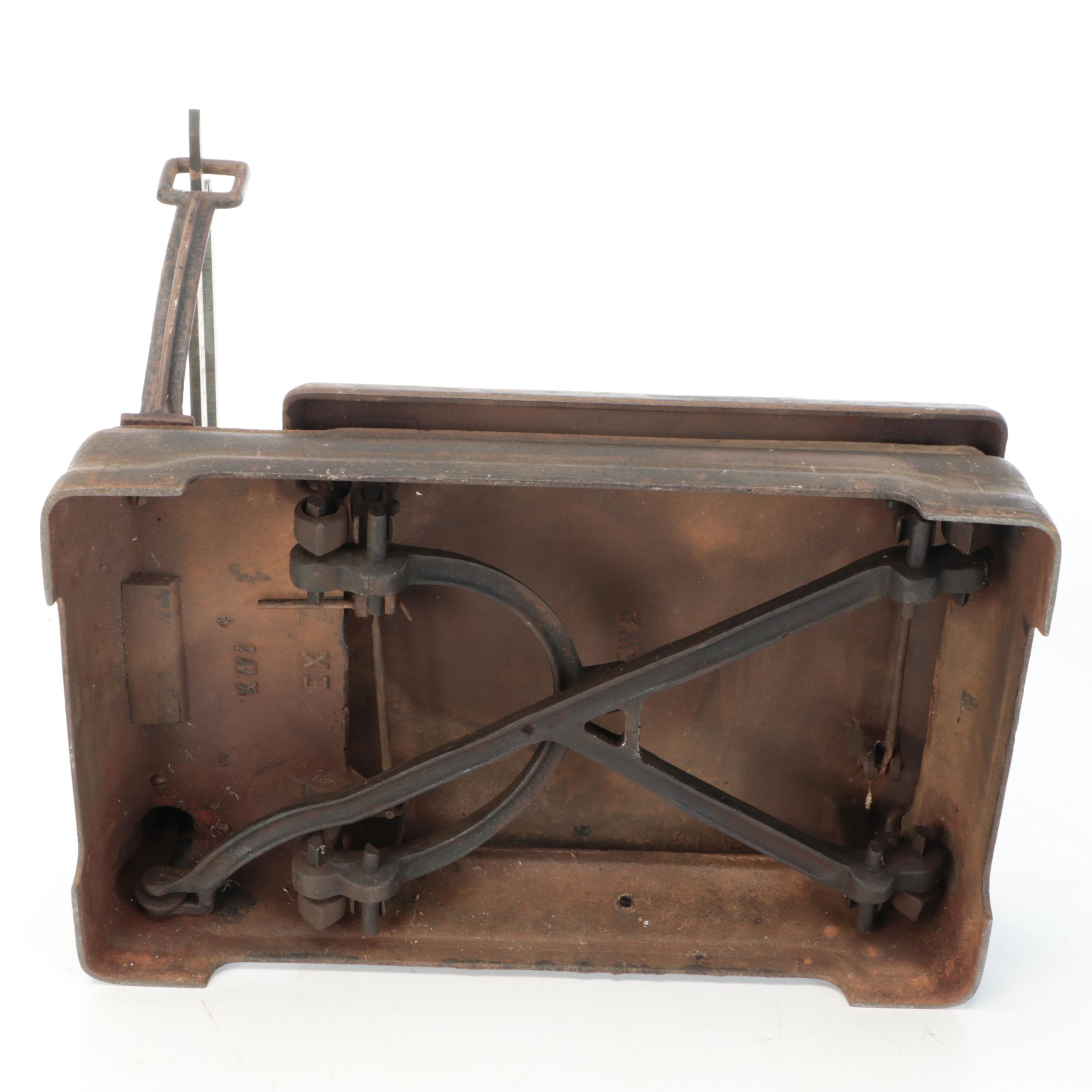 Fairbanks Cast Iron Postal Scale, 19th Century