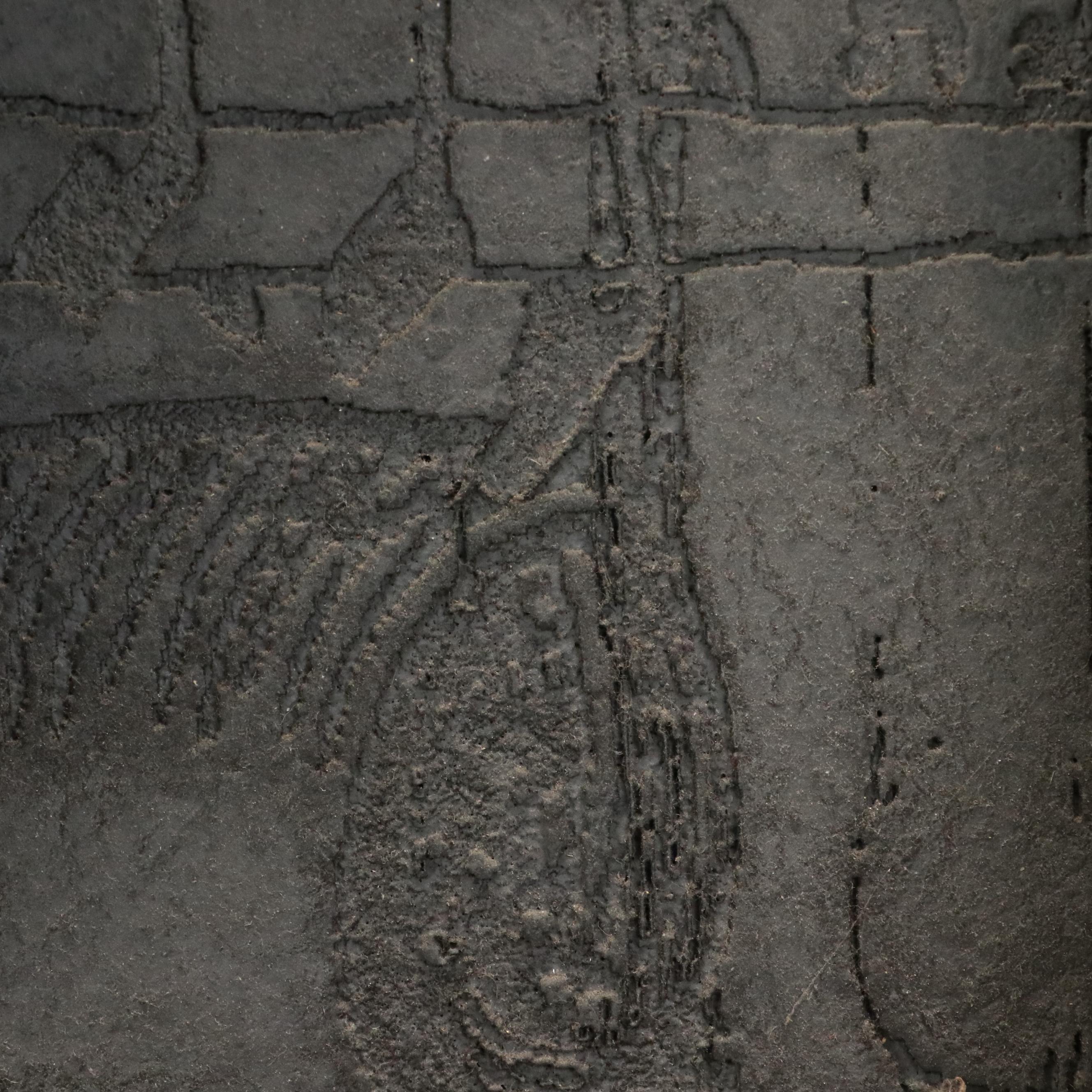 Cast Composite Wall Sculpture of Saxophone, Circa 1990s