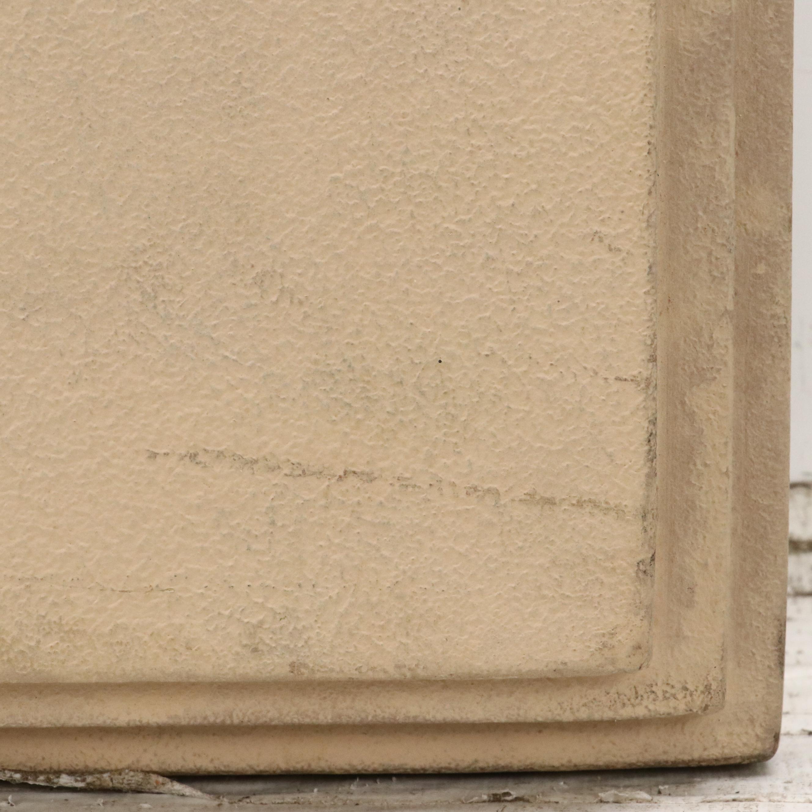 Cast Composite Wall Sculpture of Saxophone, Circa 1990s