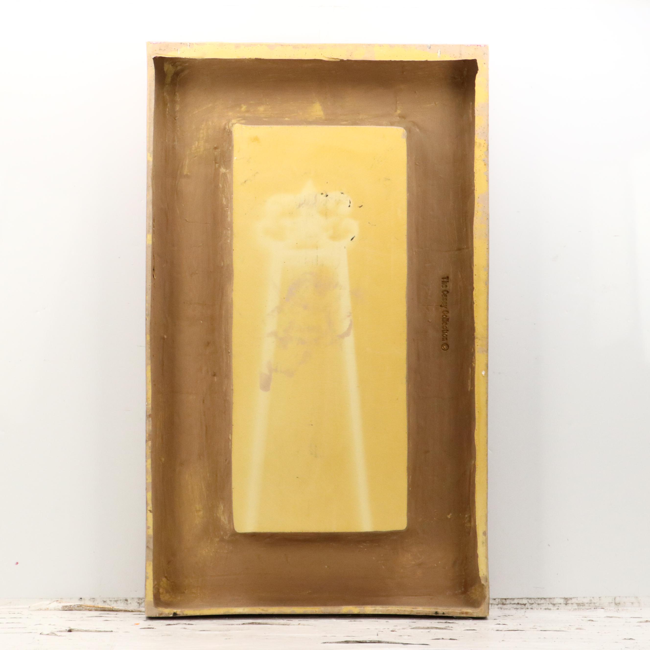 Cast Composite Wall Sculpture of Saxophone, Circa 1990s