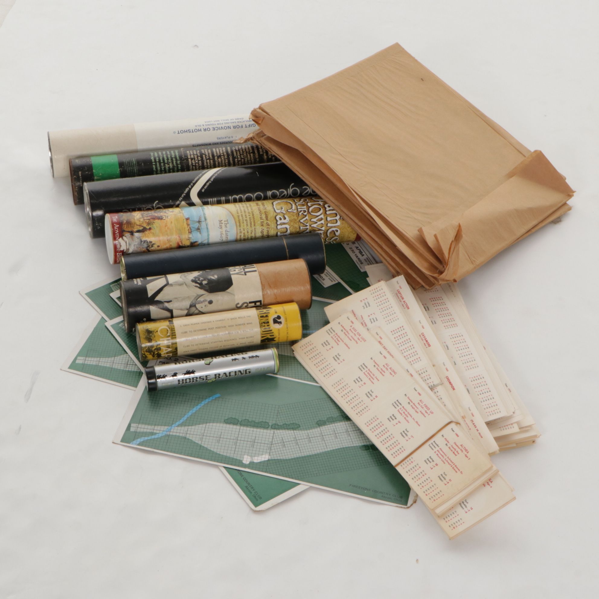 "Star-Board" Yacht Race Game and Horse Racing Cards with Other Board Games