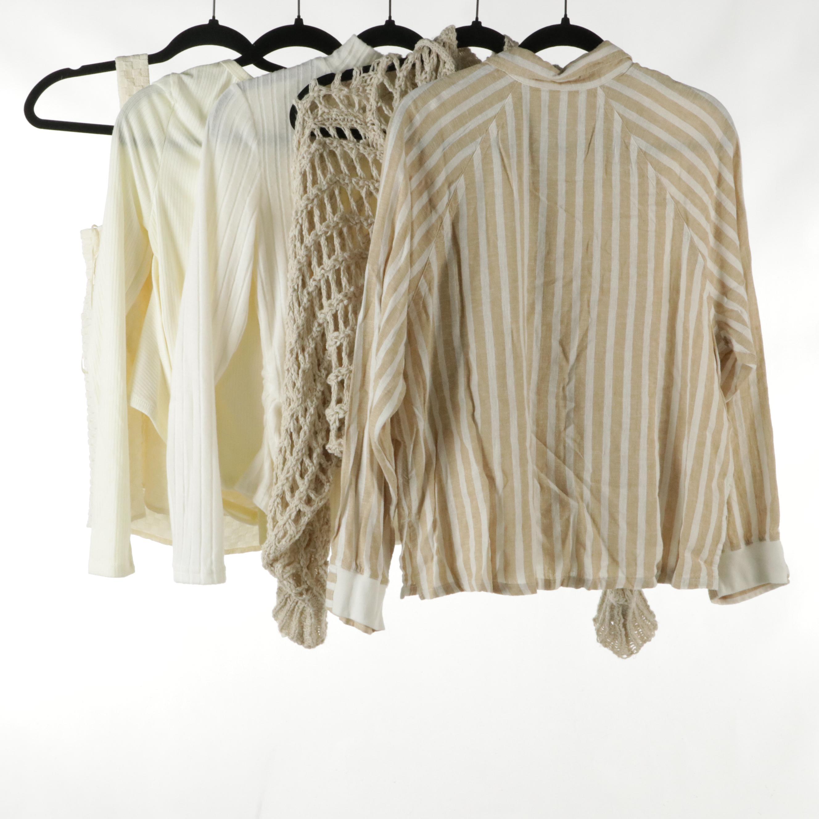 GILLI Sleeveless Blouse, Universal Thread Linen Blend Button-Down & Other Tops