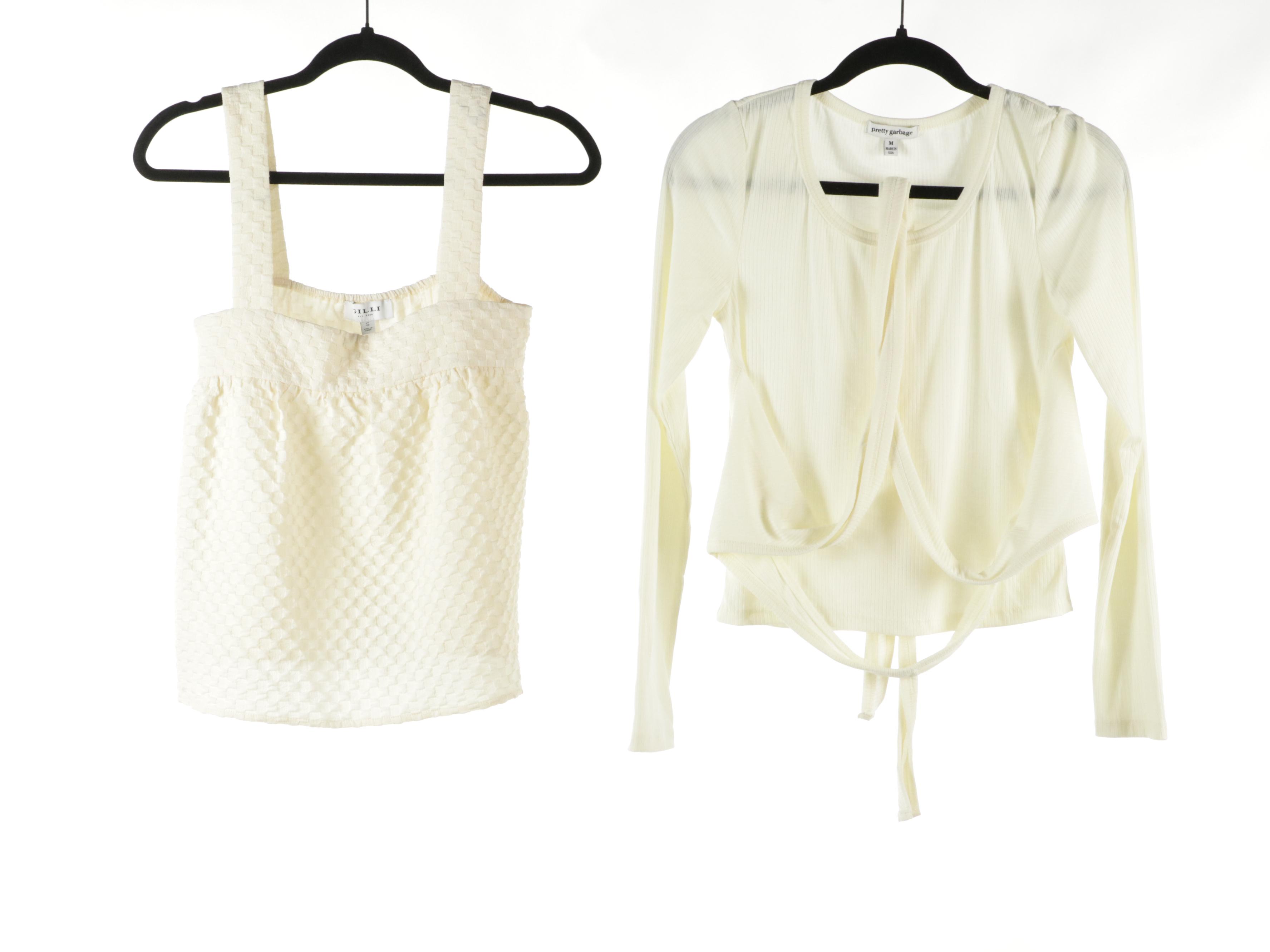 GILLI Sleeveless Blouse, Universal Thread Linen Blend Button-Down & Other Tops