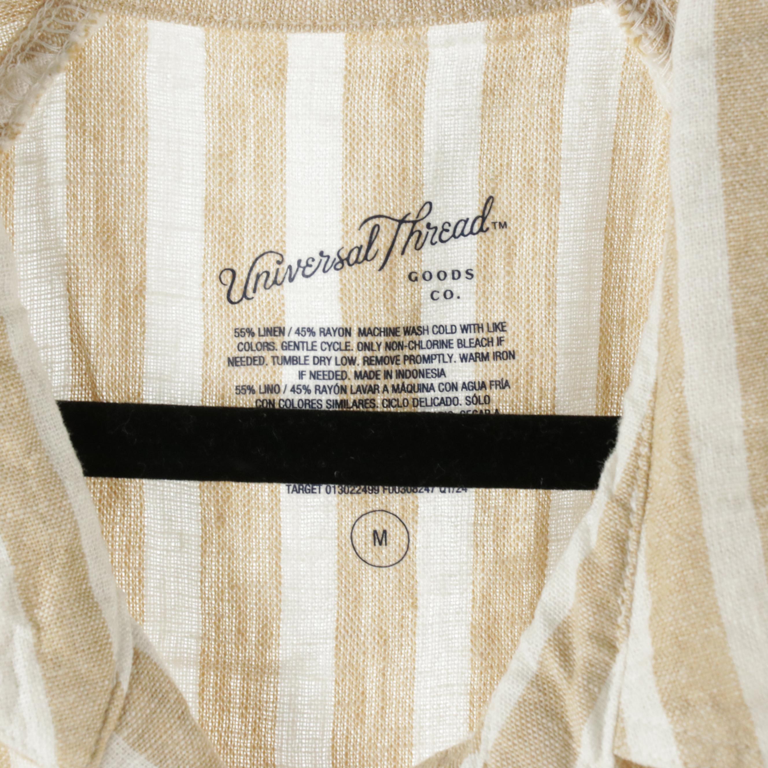 GILLI Sleeveless Blouse, Universal Thread Linen Blend Button-Down & Other Tops