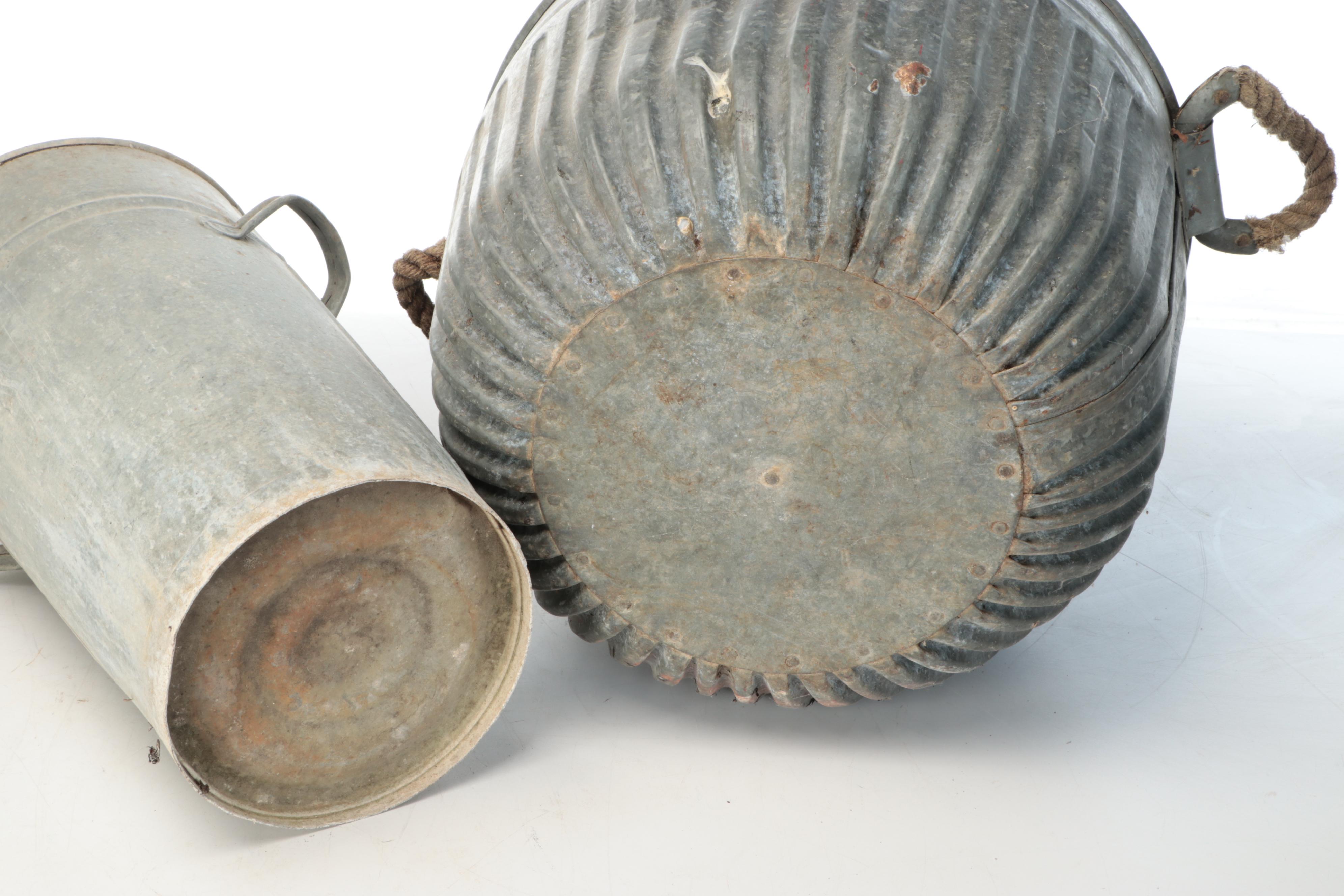 Metal Watering Cans, Wooden "Flowers" Sign, and More Outdoor Décor