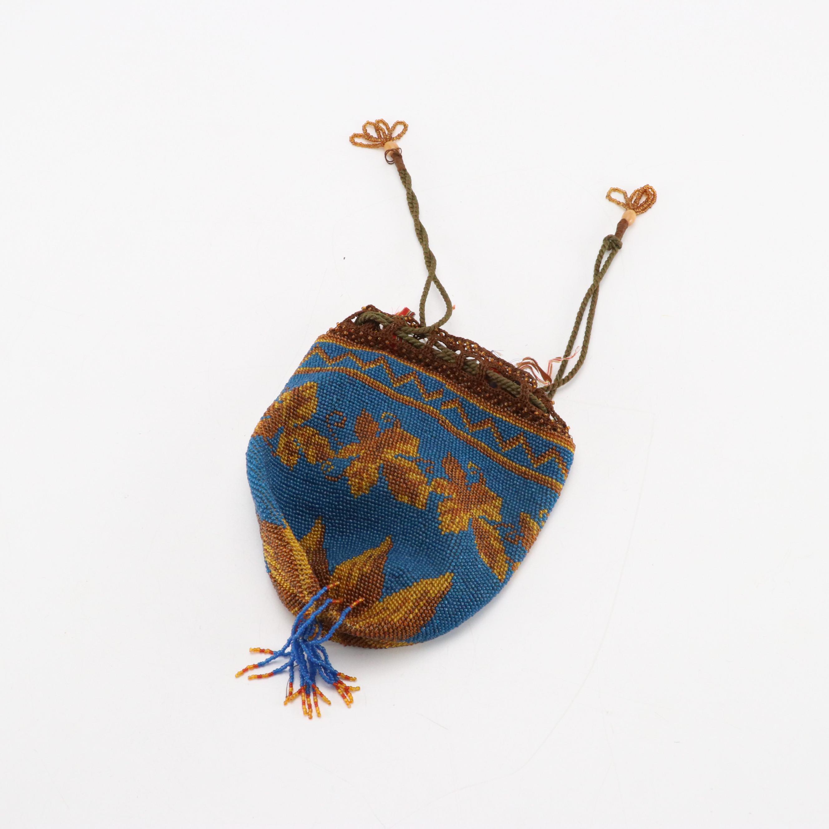 Hungarian Needlepoint and French Microbead/Embroidered Evening Bags w/Other Bags