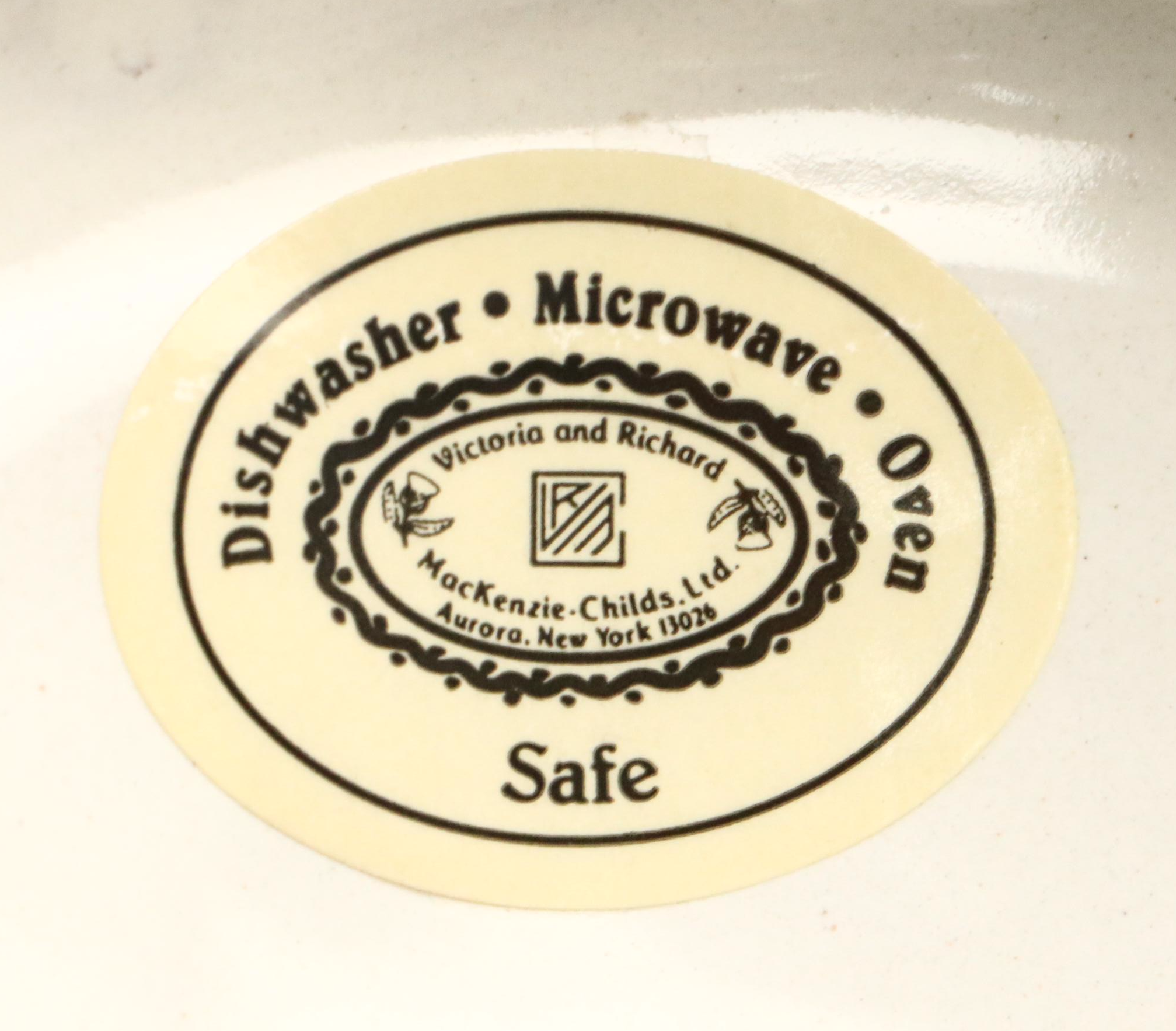 MacKenzie-Childs "Odd Fellows" Jar