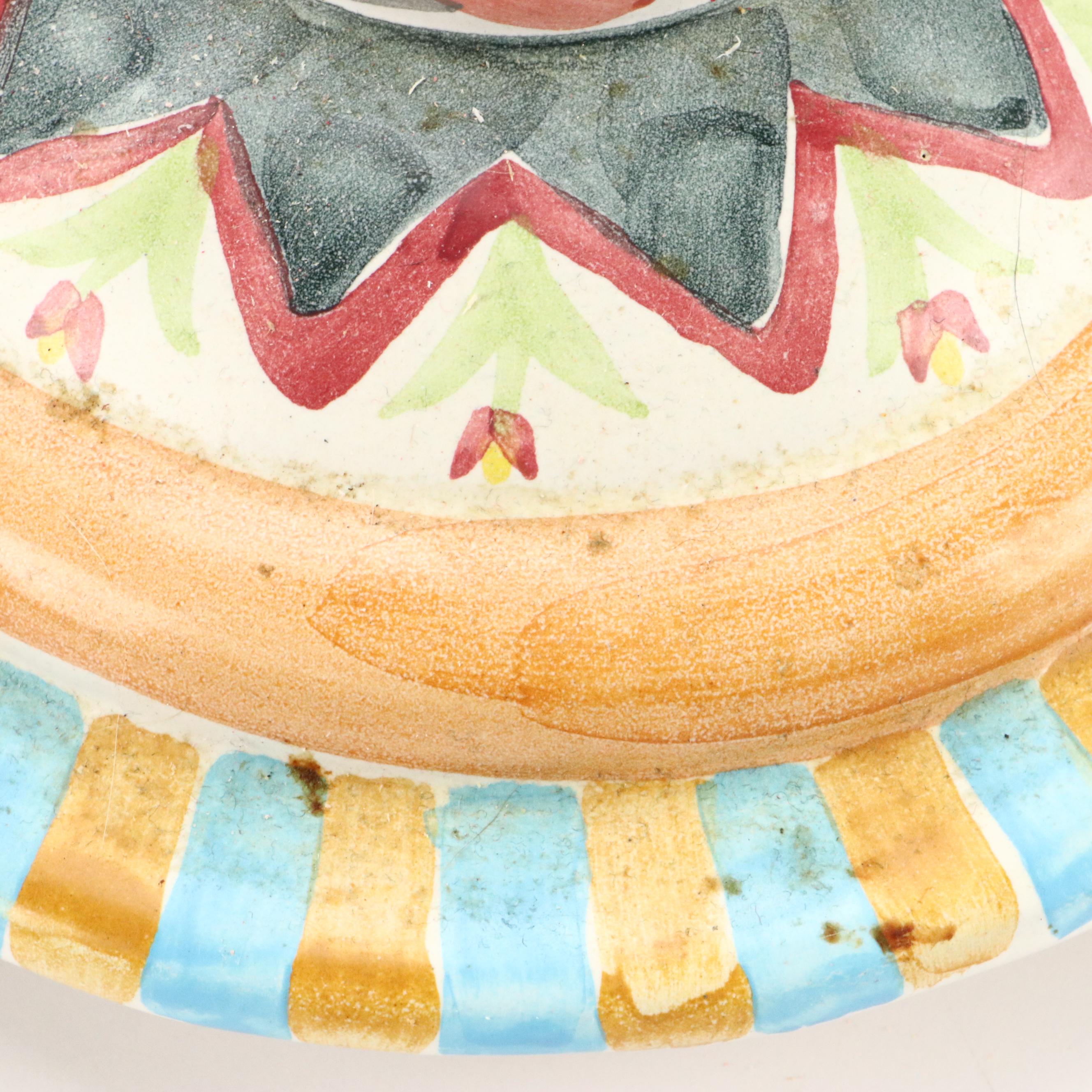 MacKenzie-Childs "Odd Fellows" Jar