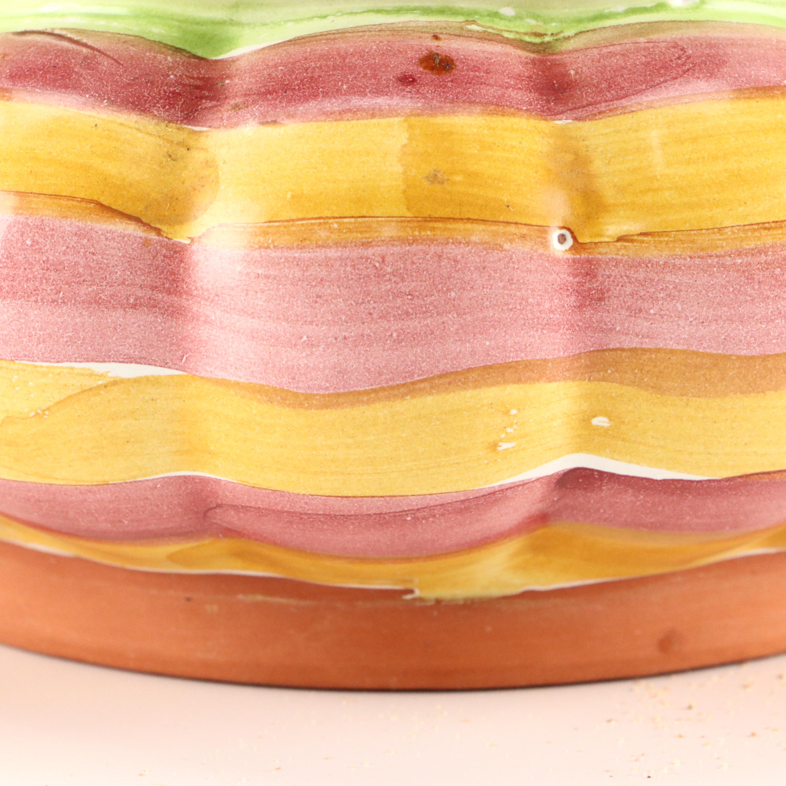 MacKenzie-Childs "Odd Fellows" Jar