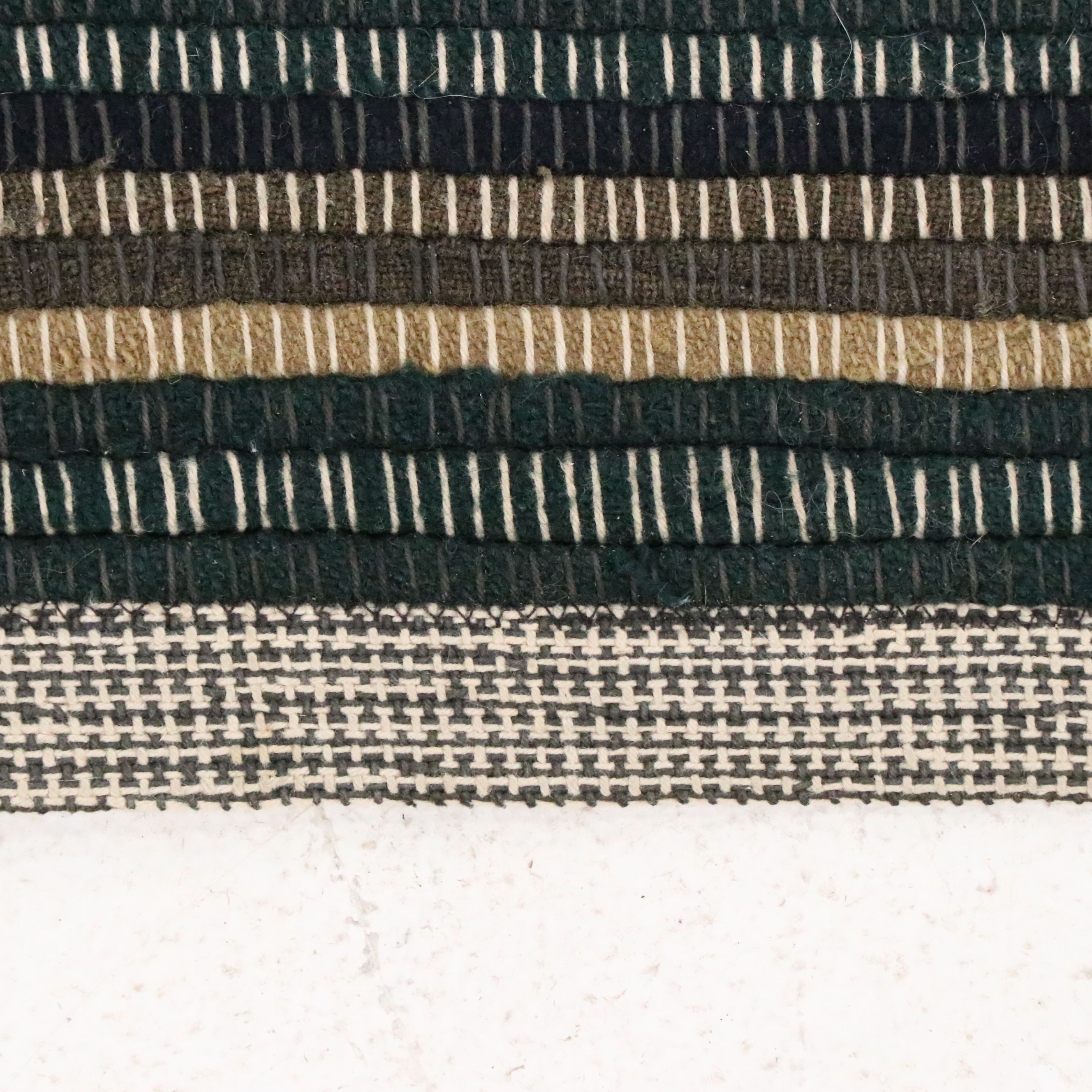 6' x 9'1 Handwoven Rag Area Rug