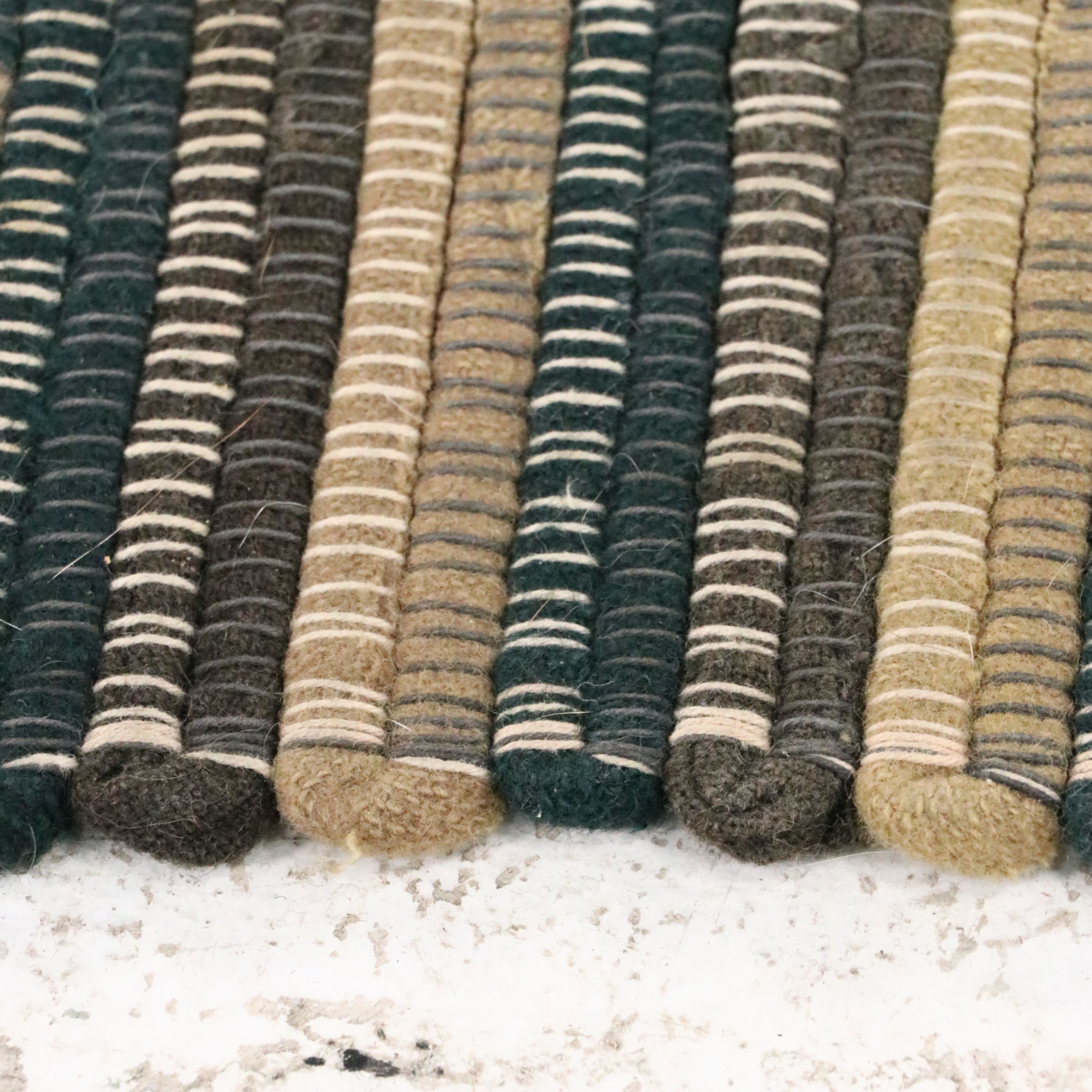 6' x 9'1 Handwoven Rag Area Rug