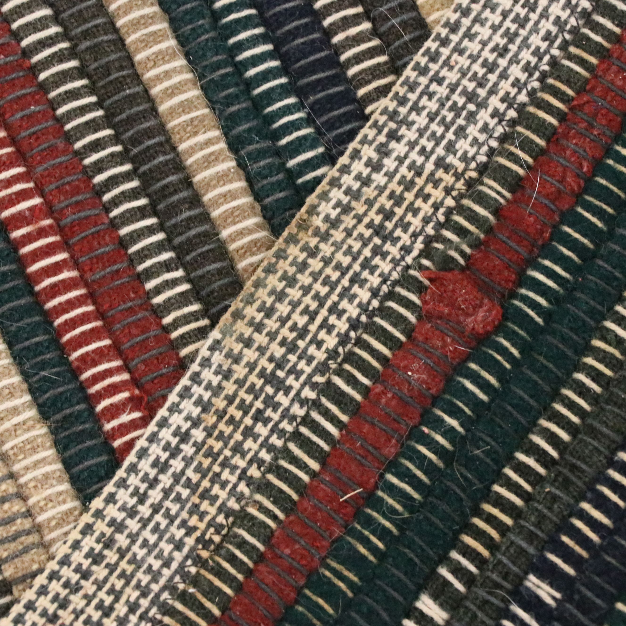 6' x 9'1 Handwoven Rag Area Rug