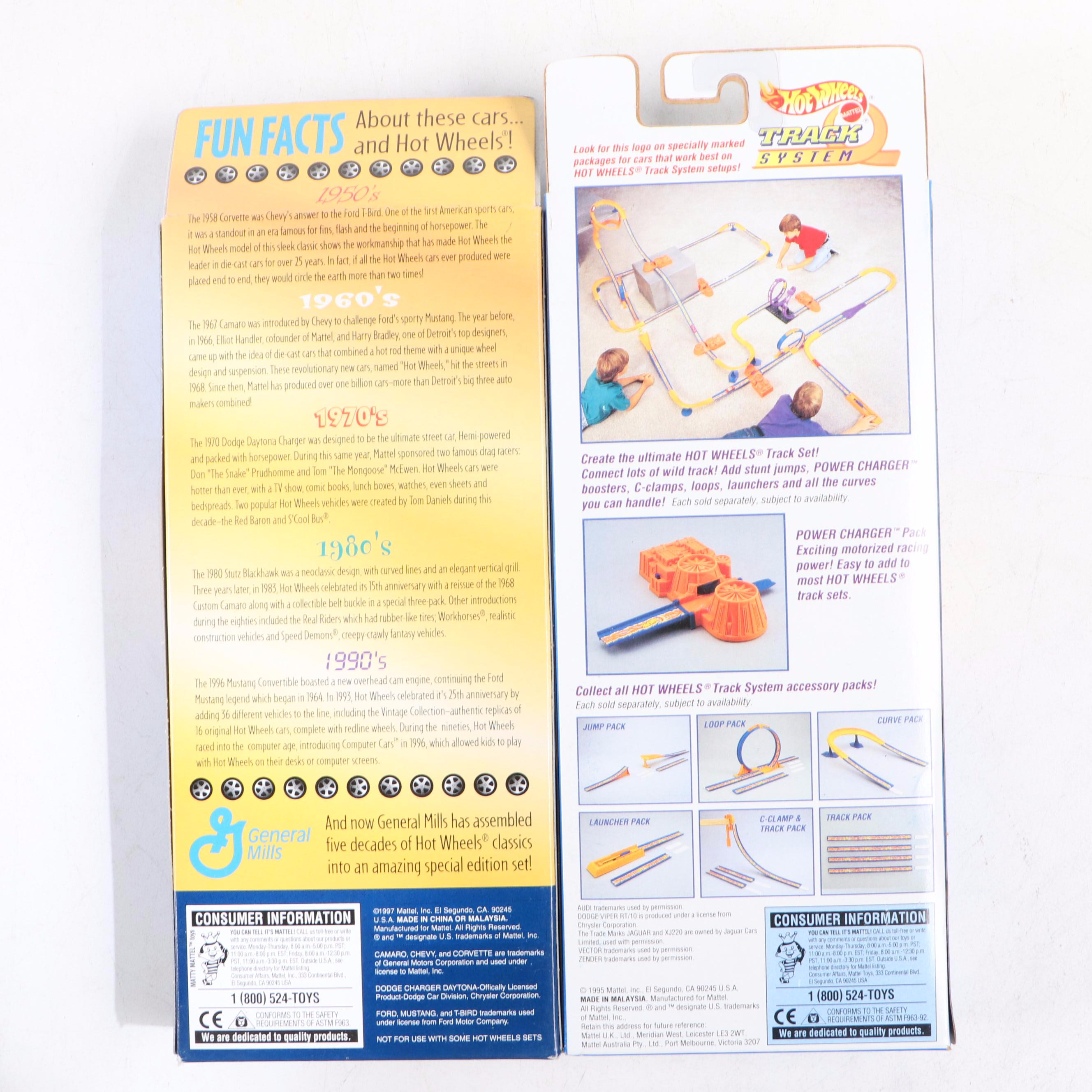 Hot Wheels 20th Anniversary Limited Edition Gift Pack and More, 1980s-1990s