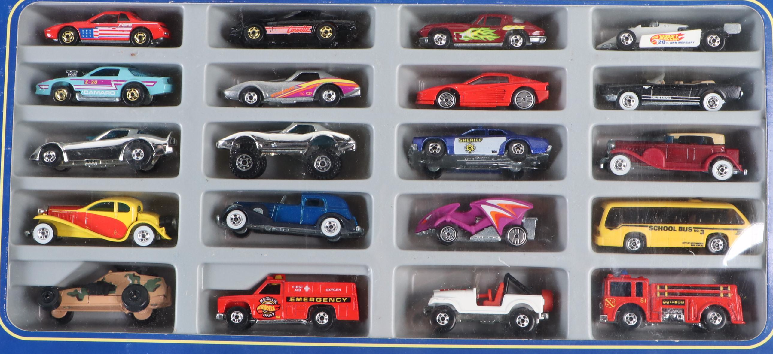 Hot Wheels 20th Anniversary Limited Edition Gift Pack and More, 1980s-1990s