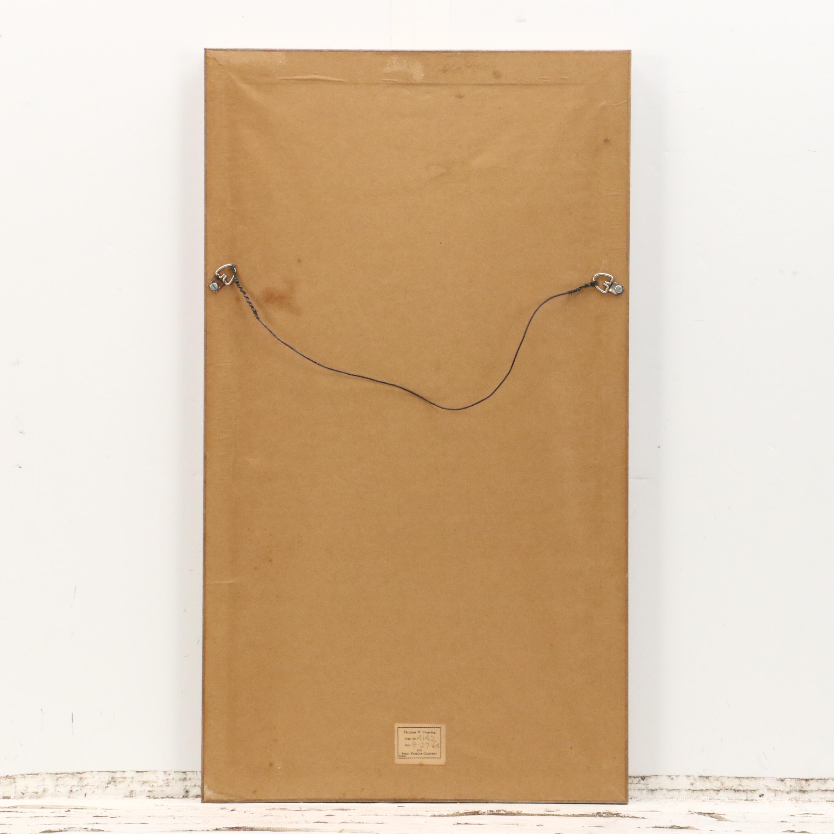 Ceramic Tiles With Spanish Hand-Colored Satirical Cartoons, Circa 1945