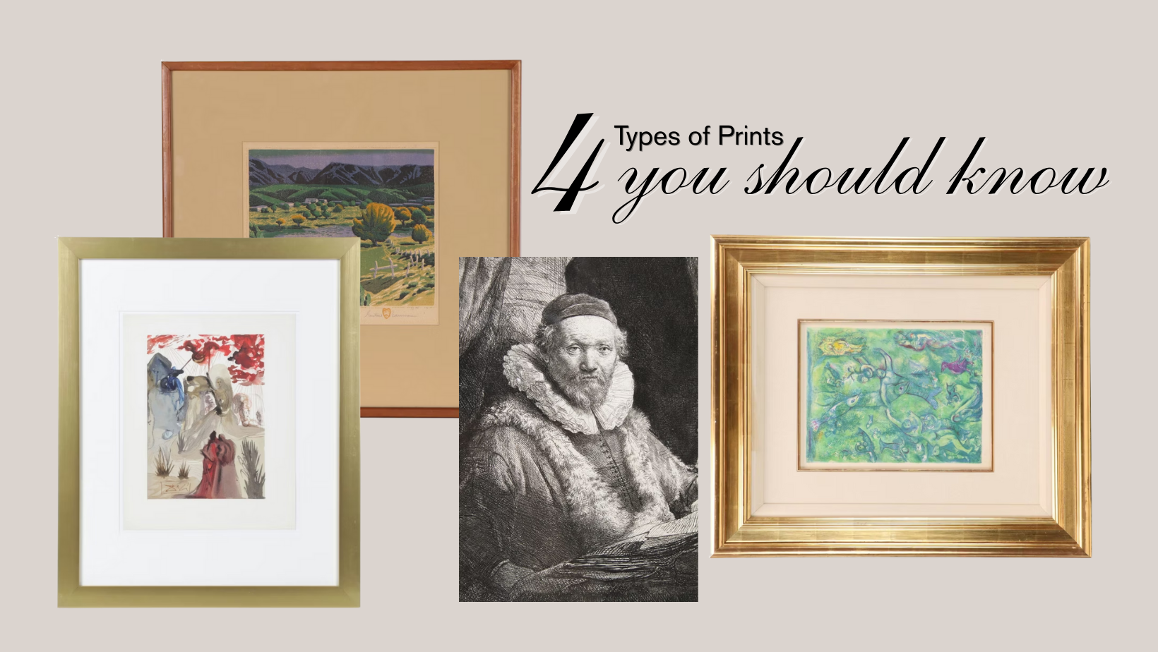 Understanding Printing Techniques: 4 Types of Prints You Should Know