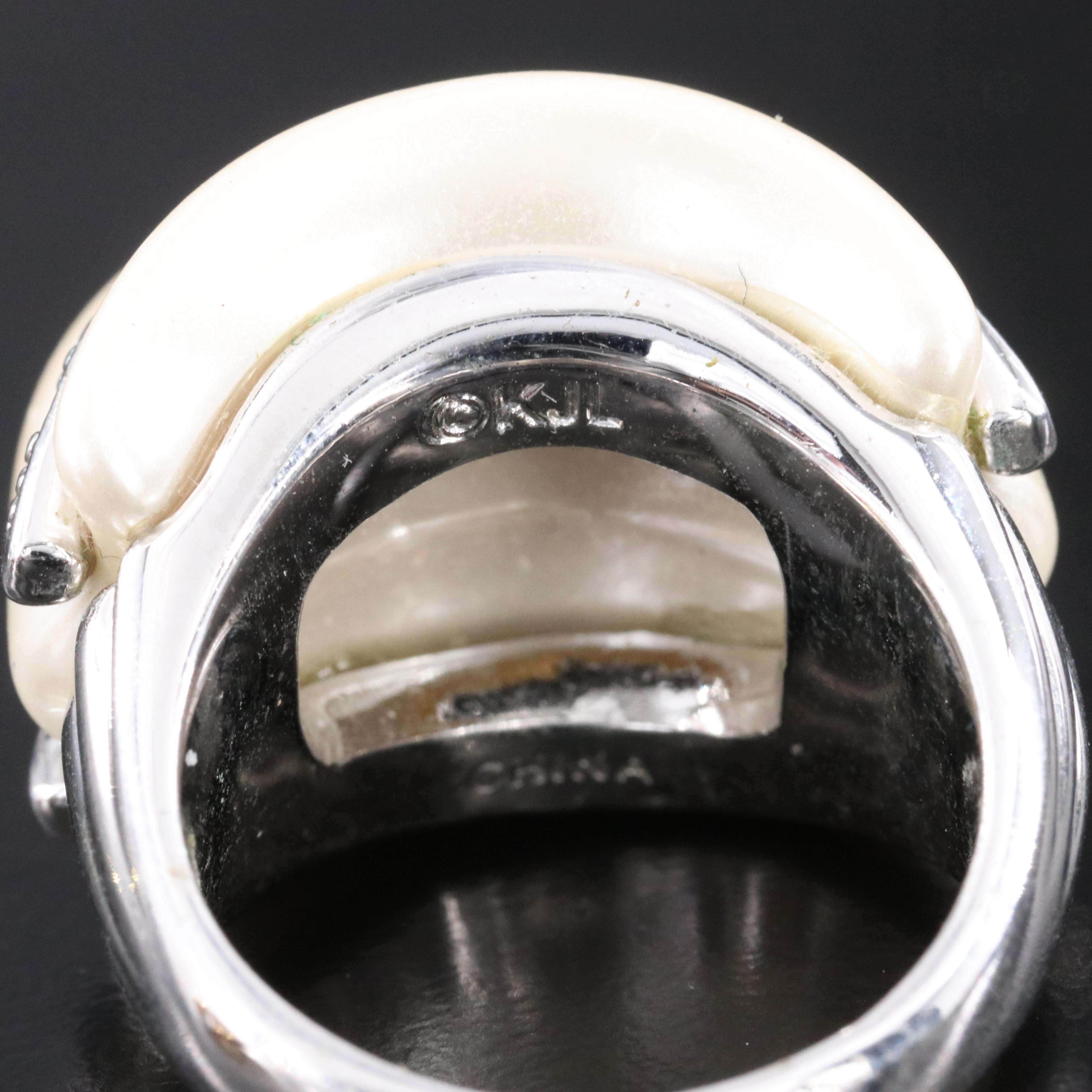 Assorted Costume Rings and Earrings