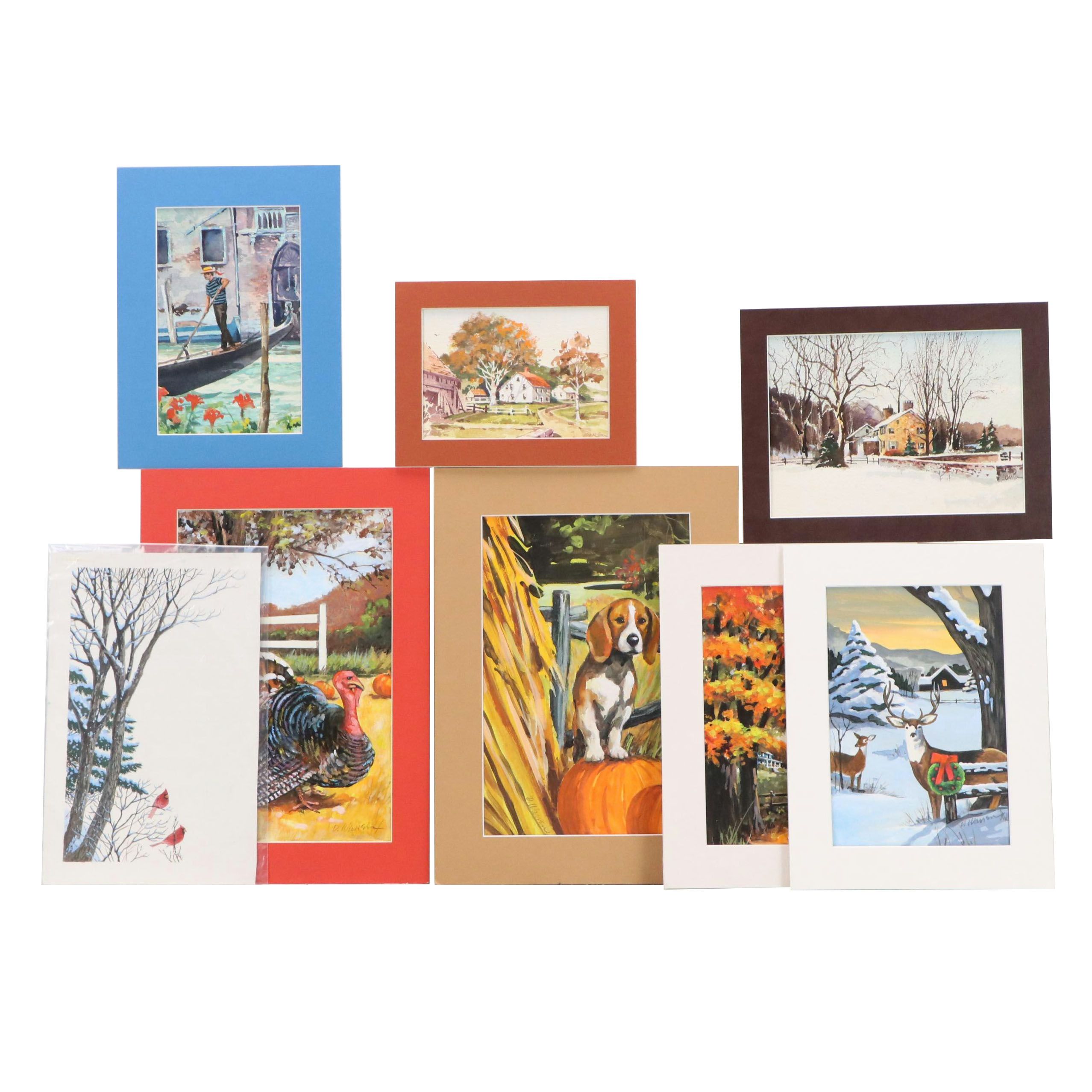 Dave Warren Watercolor Paintings of Landscapes and More