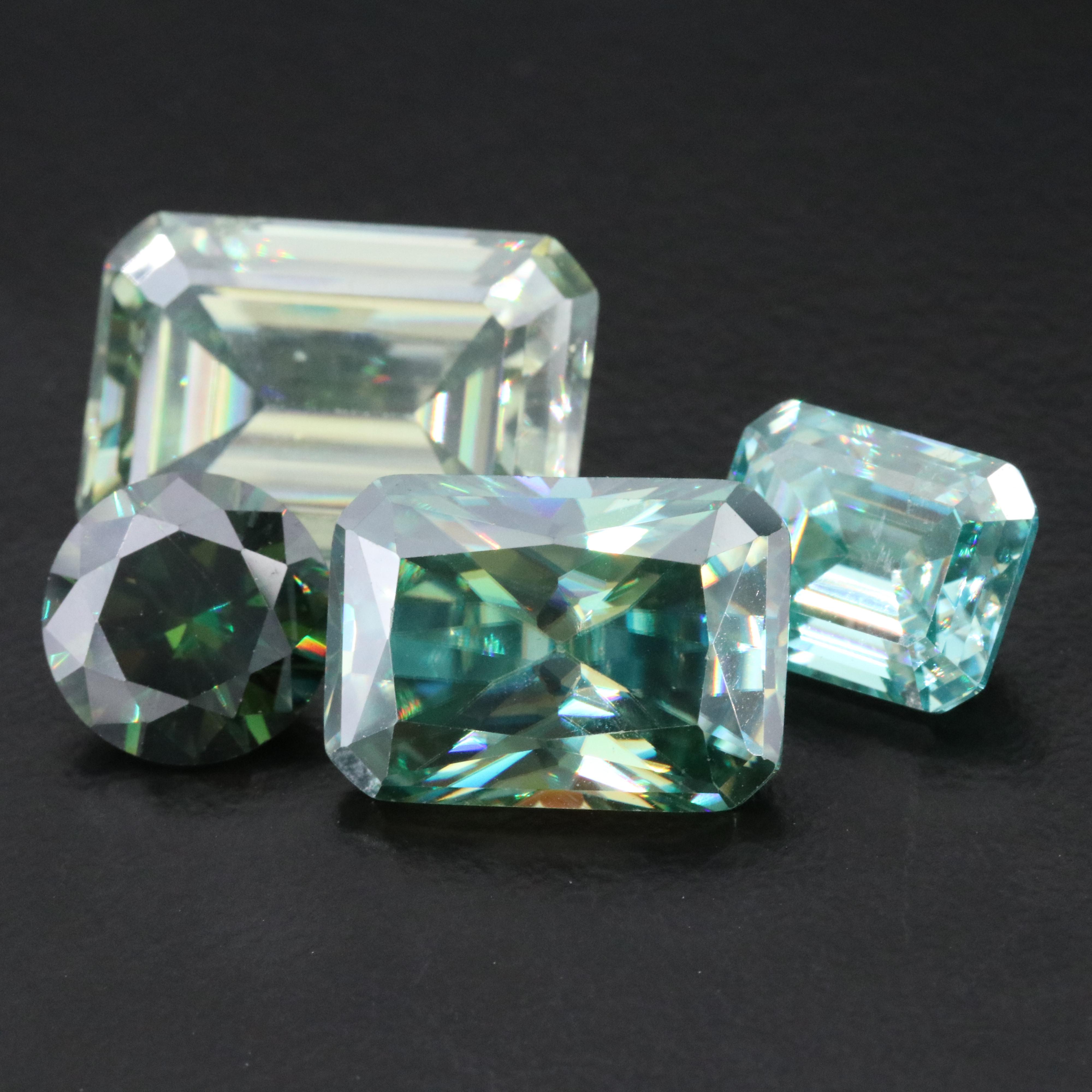 Loose 25.39 CTW Moissanite