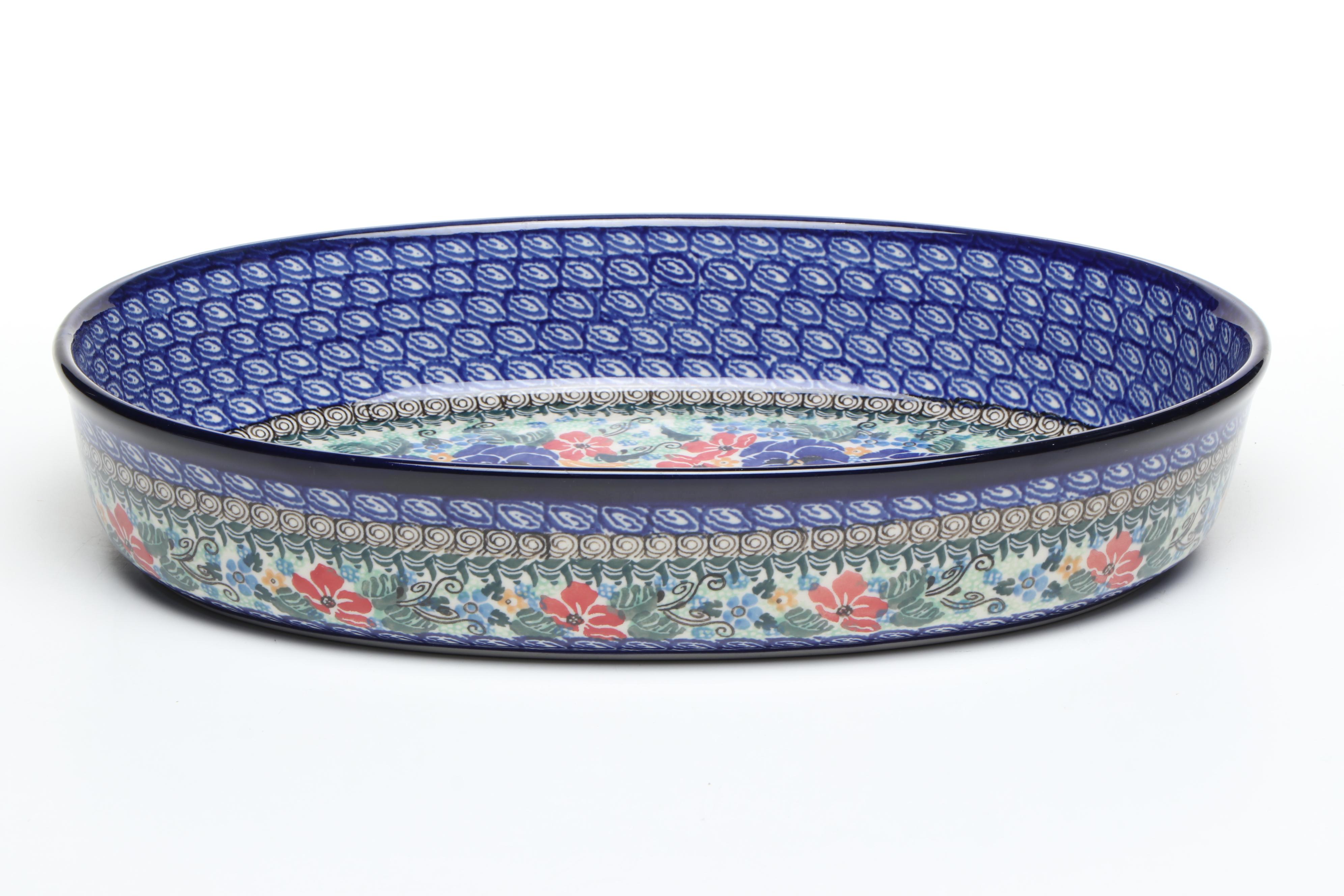 Unikat Polish Handmade Ceramic Casserole Dishes