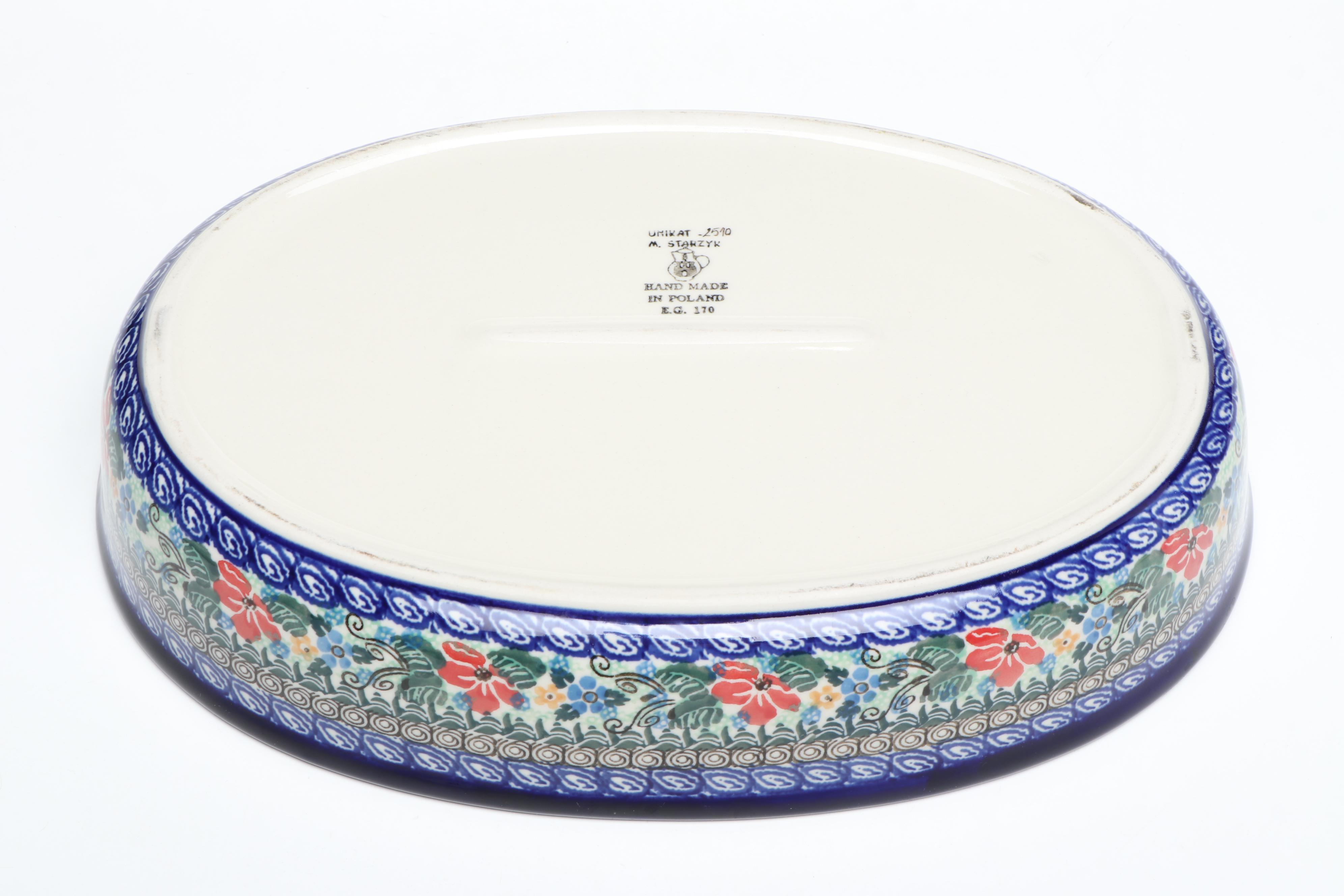 Unikat Polish Handmade Ceramic Casserole Dishes