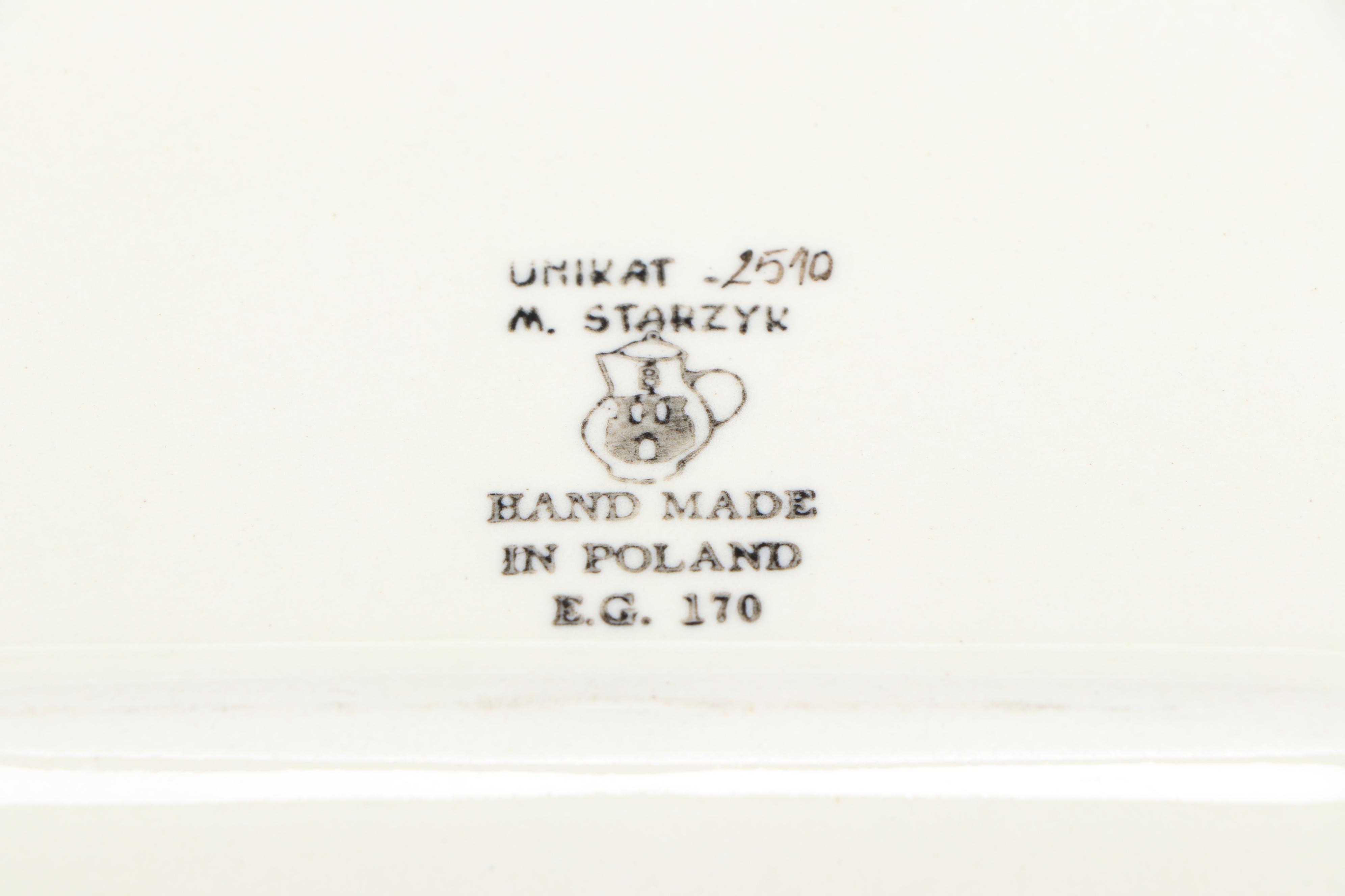 Unikat Polish Handmade Ceramic Casserole Dishes