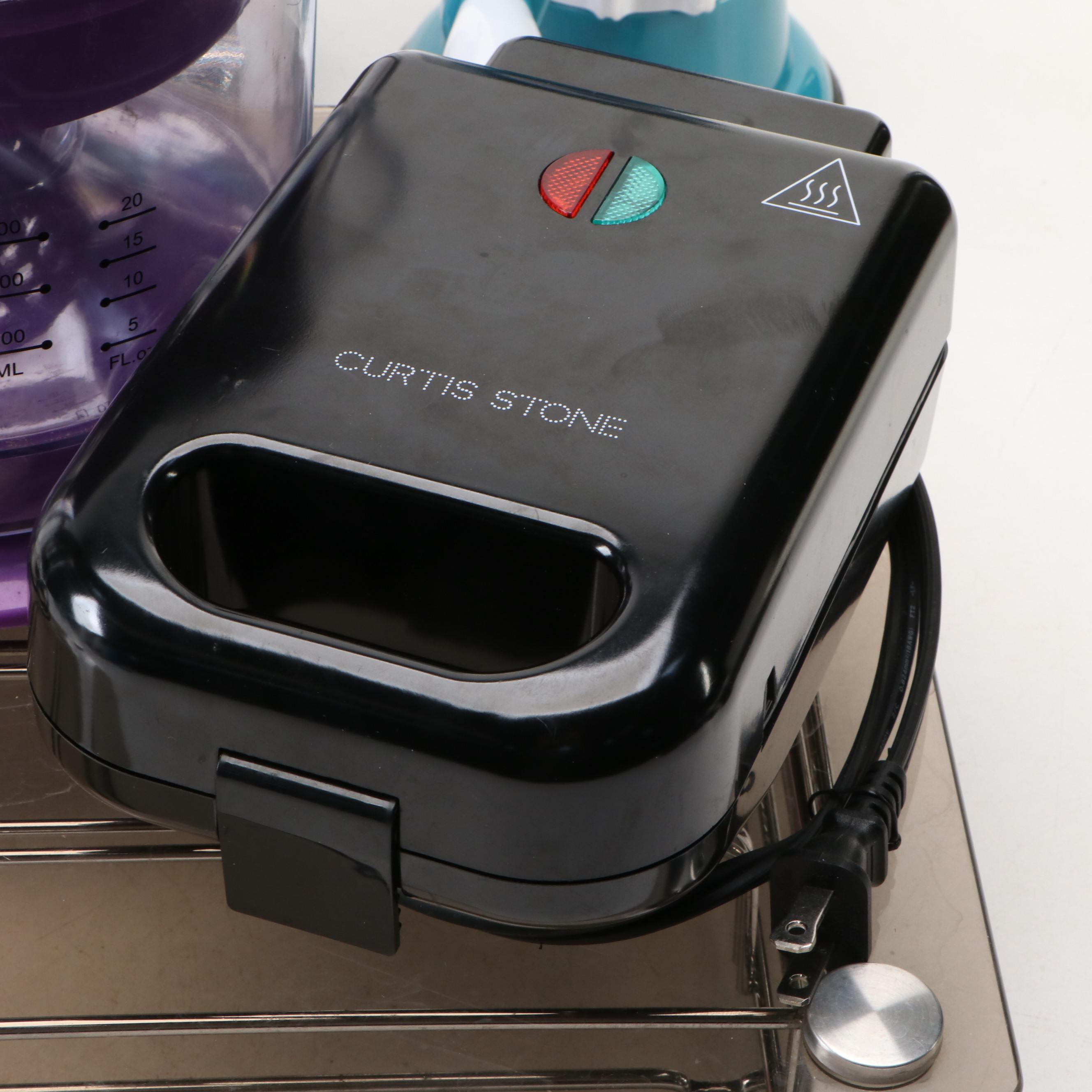 Paula Dean Electric Knife with Wolfgang Puck Gadget Set and Other Kitchen Tools