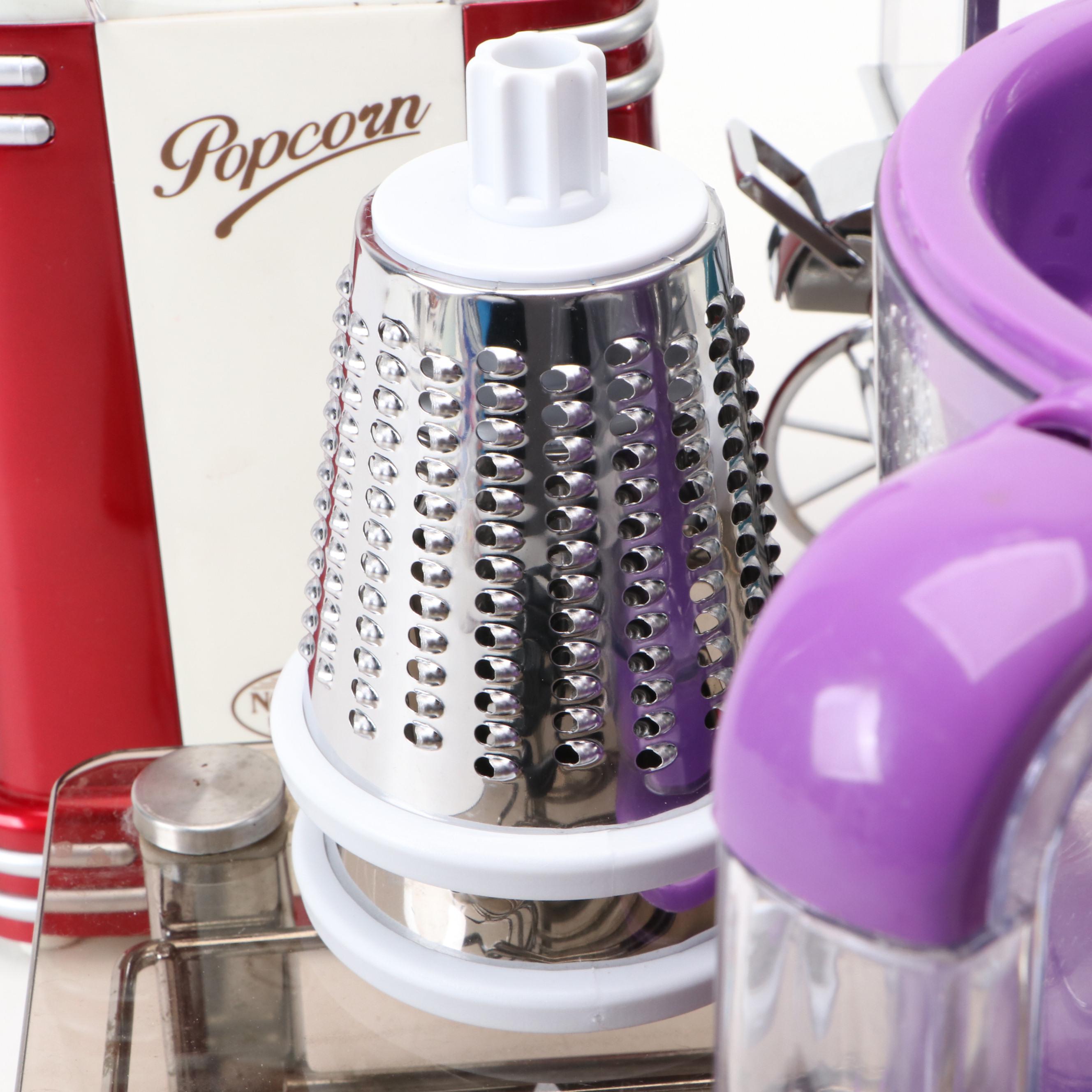 Paula Dean Electric Knife with Wolfgang Puck Gadget Set and Other Kitchen Tools