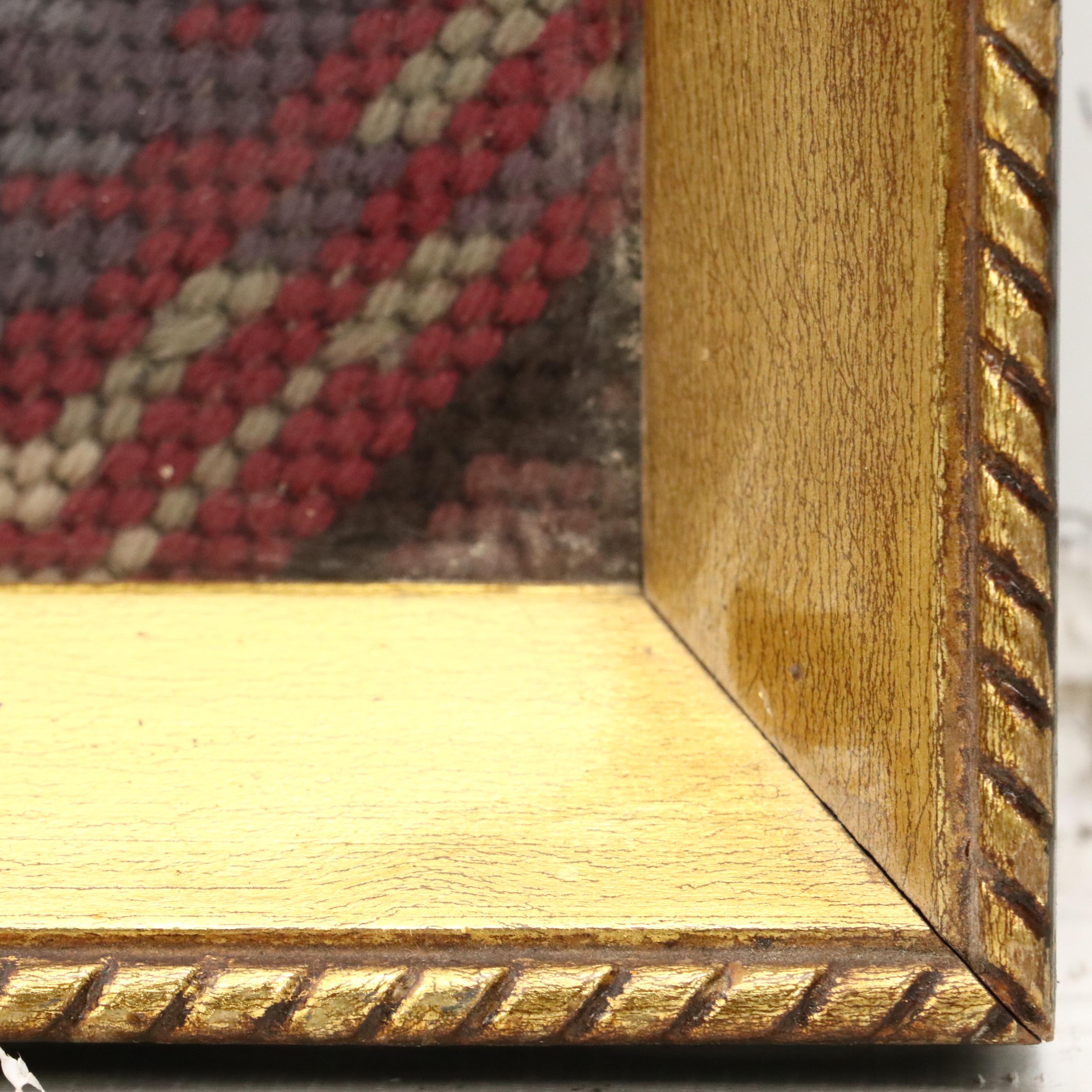 Needlepoint Panel "The Concert," Late 20th or Early 21st Century