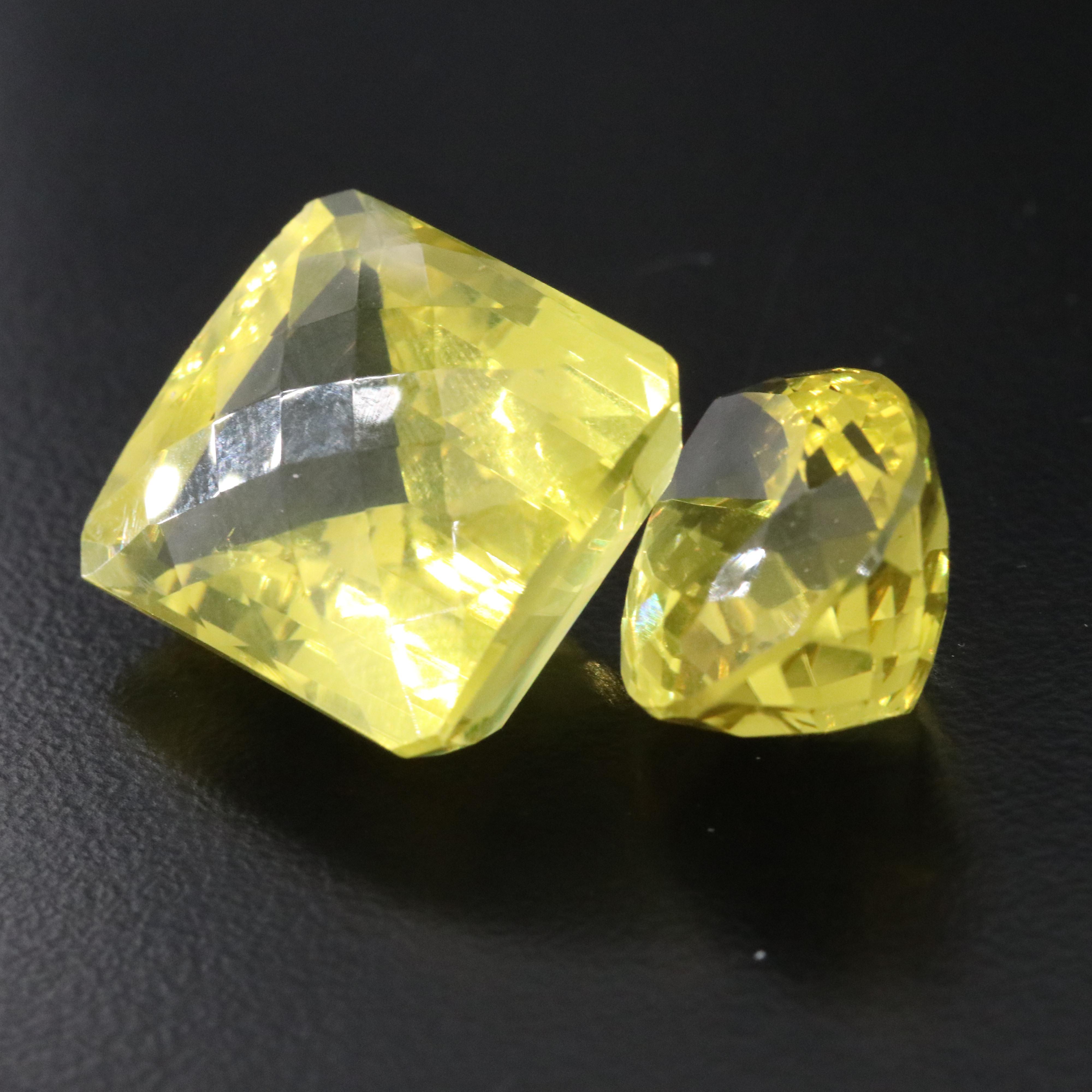 Loose 111.96 CTW Citrine and Tourmaline