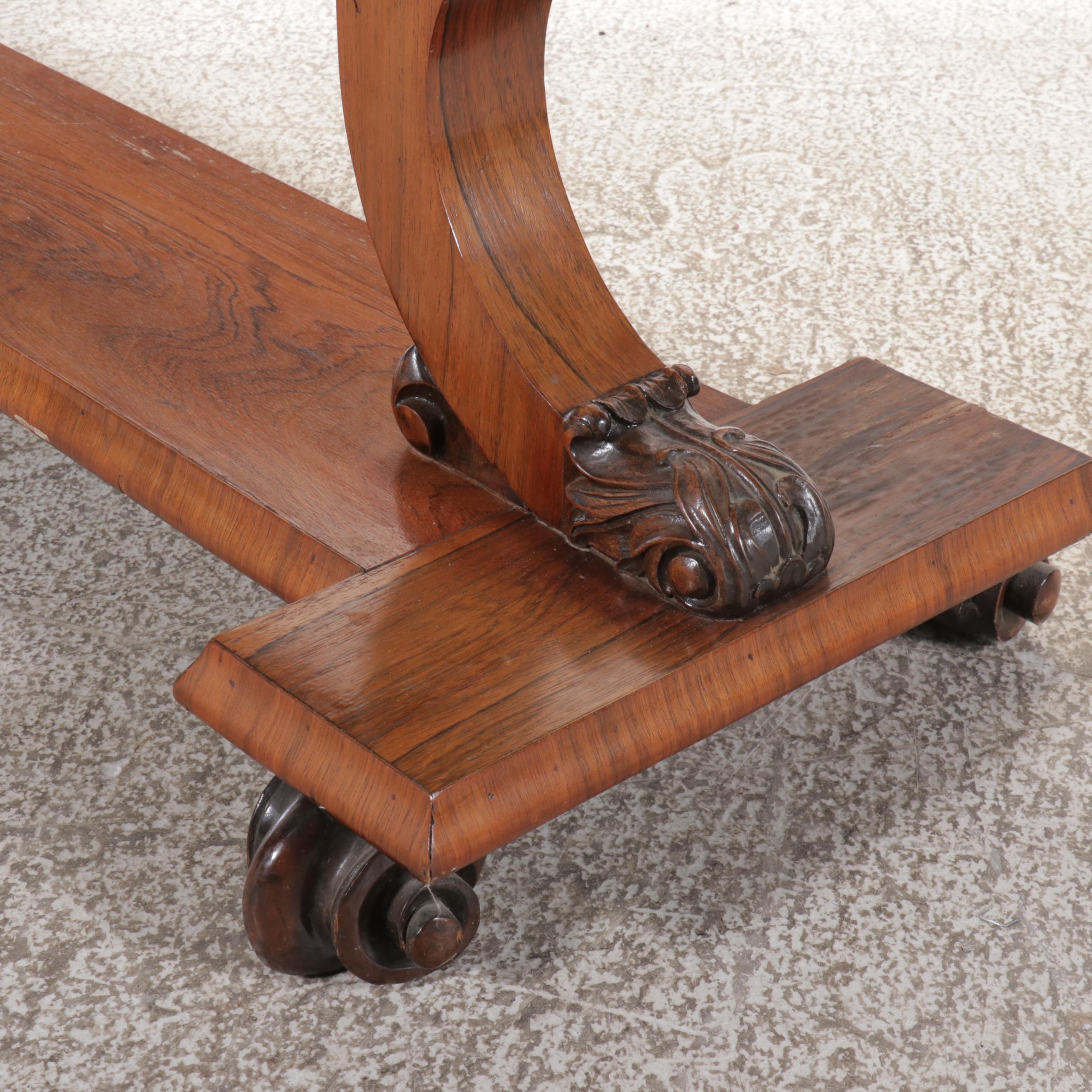 Venetian Style Wooden Console Table