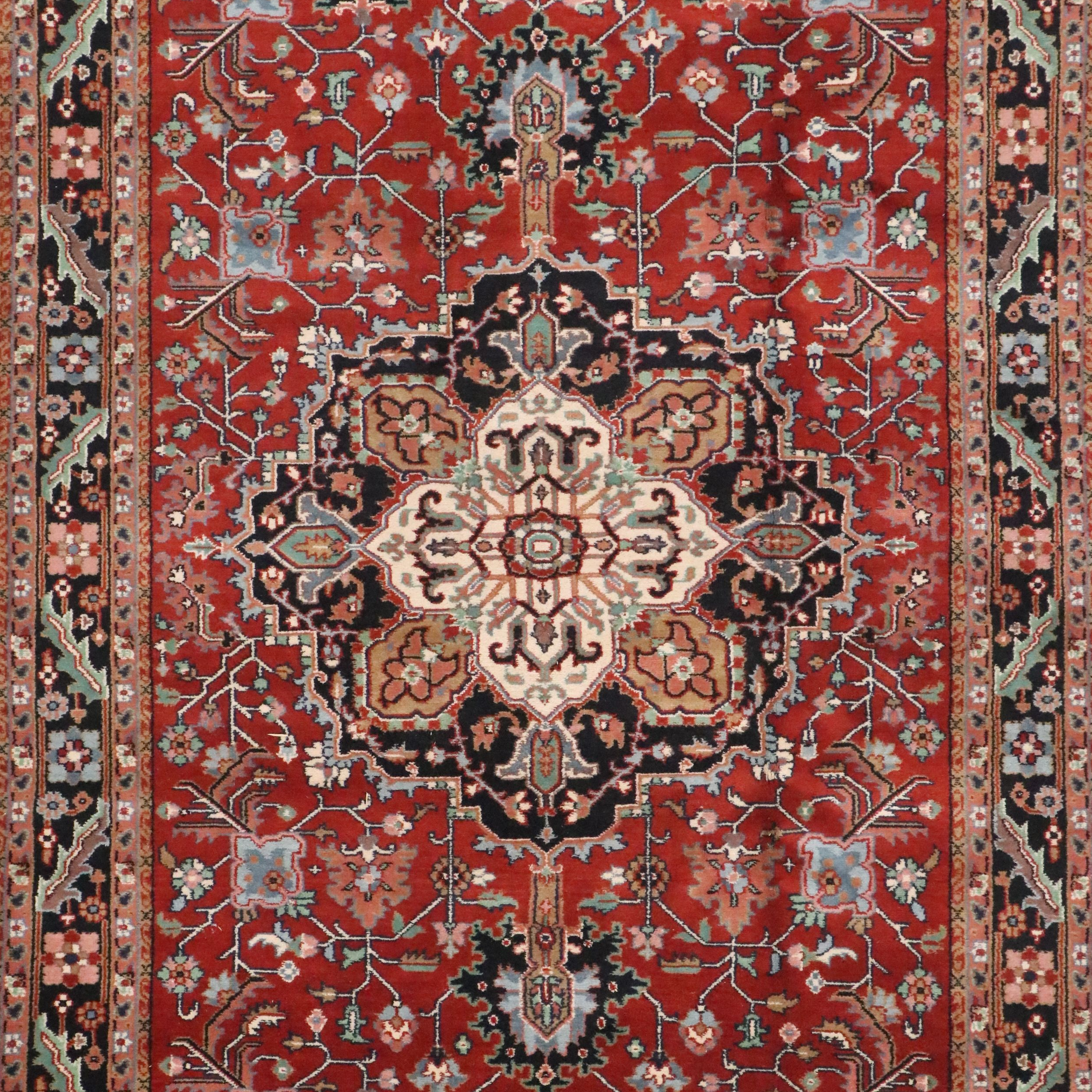 6'1 x 15' Hand-Knotted Indo-Persian Area Rug