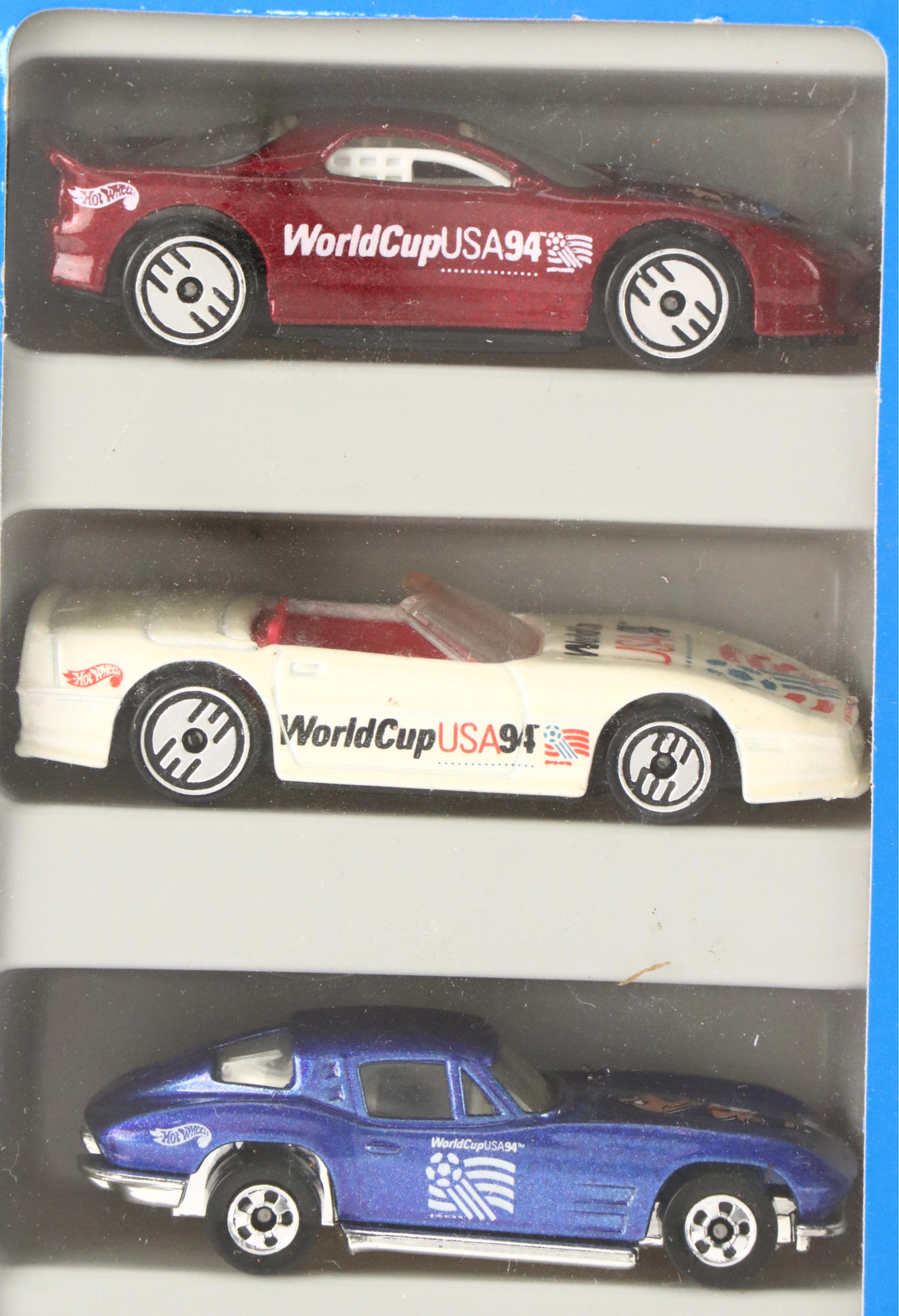 Hot Wheels "Chevrolet" and "World Cup USA 94" Gift Packs, 1993