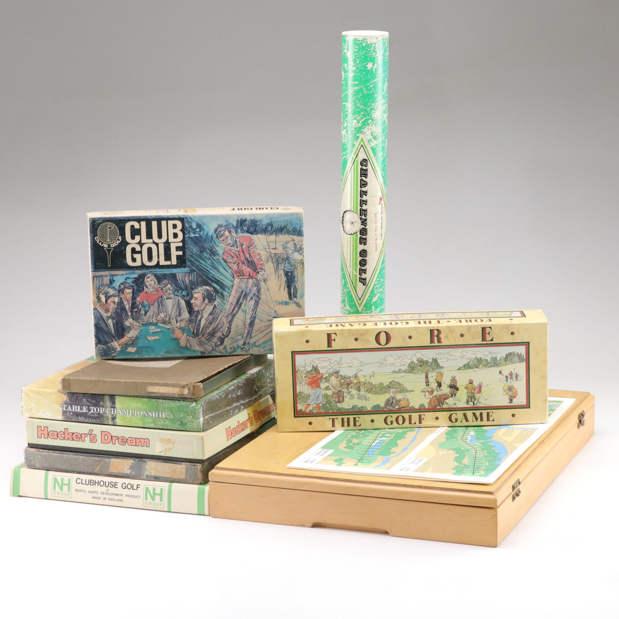 "Millennium Golf Challenge" with "Club Golf" and More Golf Board Games