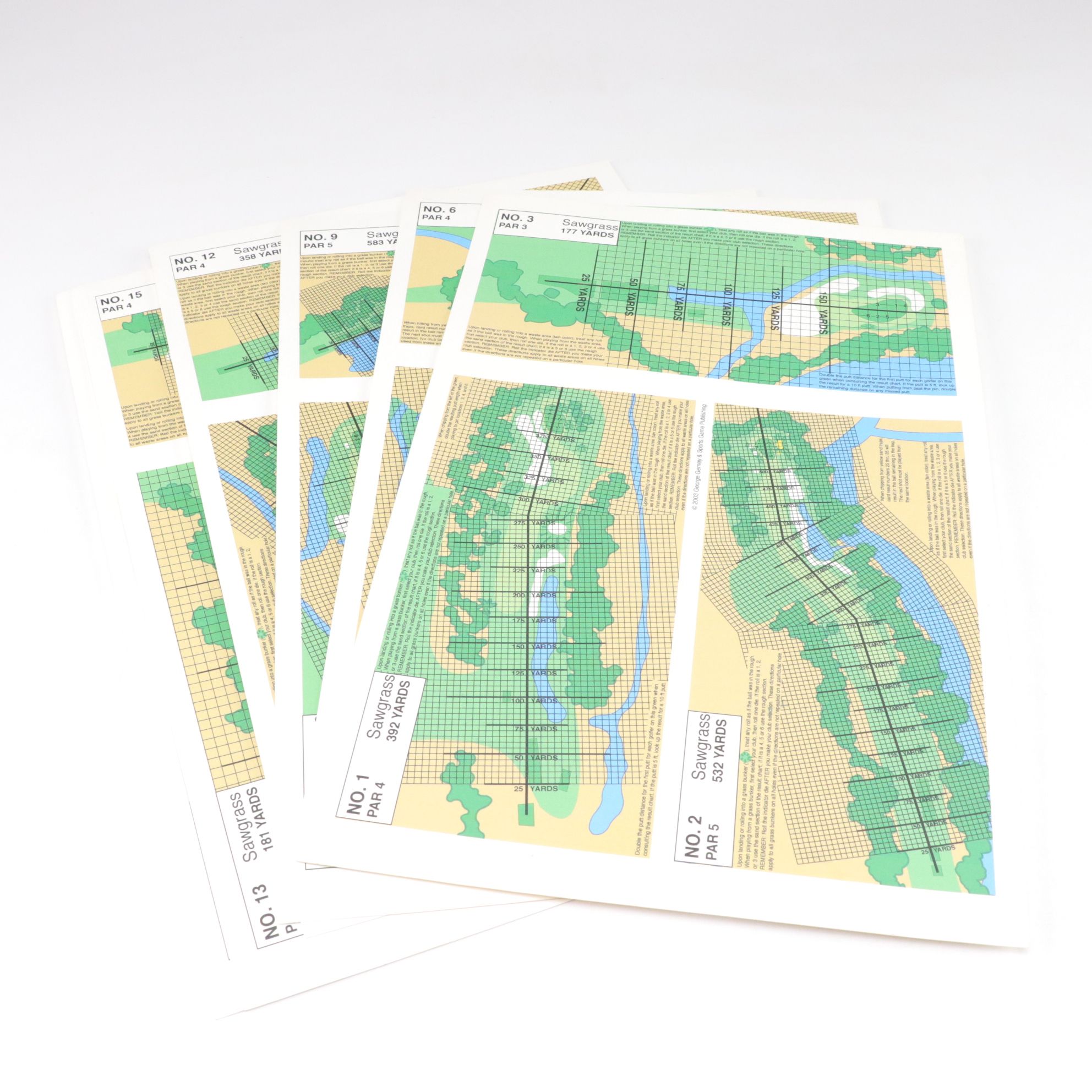 "Millennium Golf Challenge" with "Club Golf" and More Golf Board Games