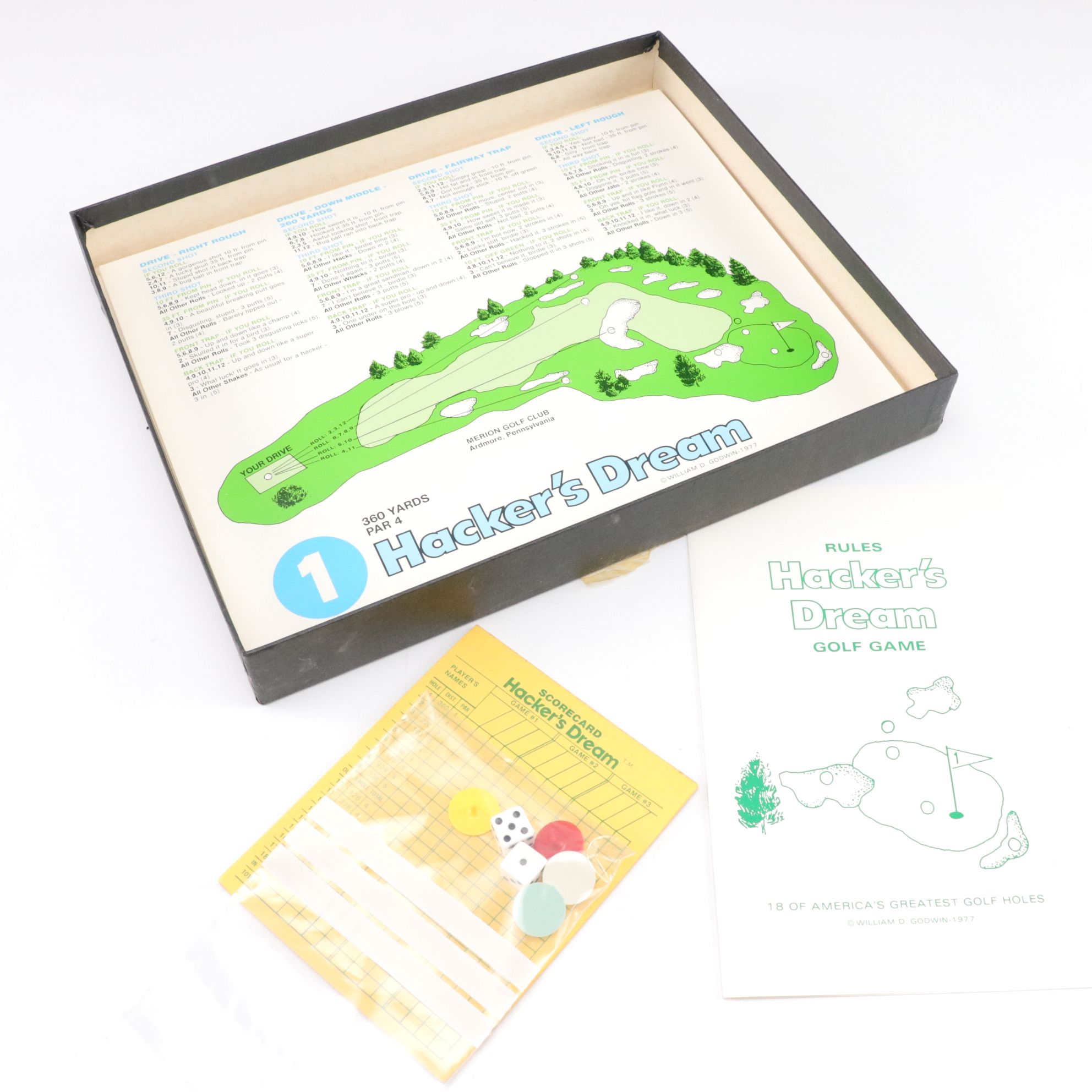 "Millennium Golf Challenge" with "Club Golf" and More Golf Board Games