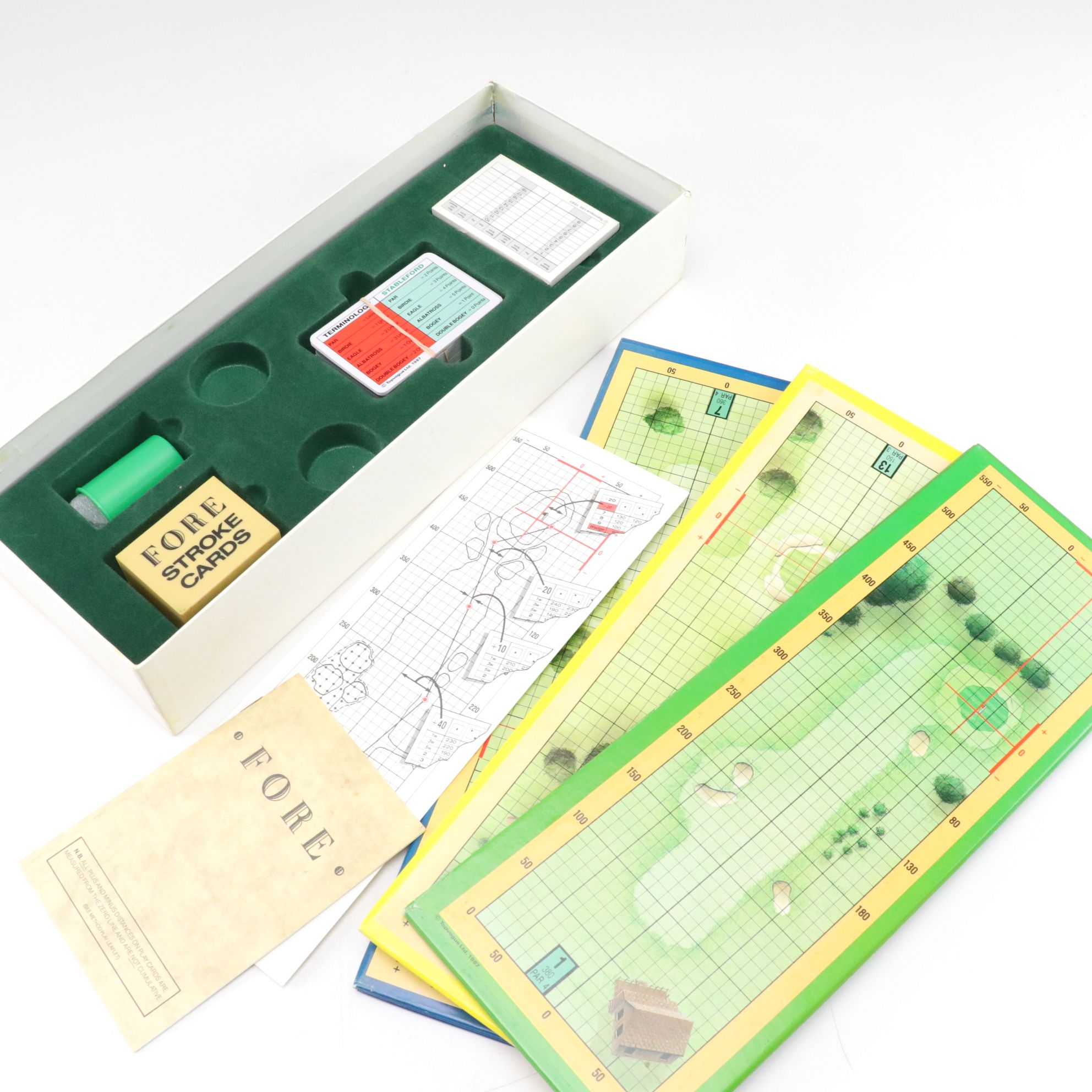 "Millennium Golf Challenge" with "Club Golf" and More Golf Board Games