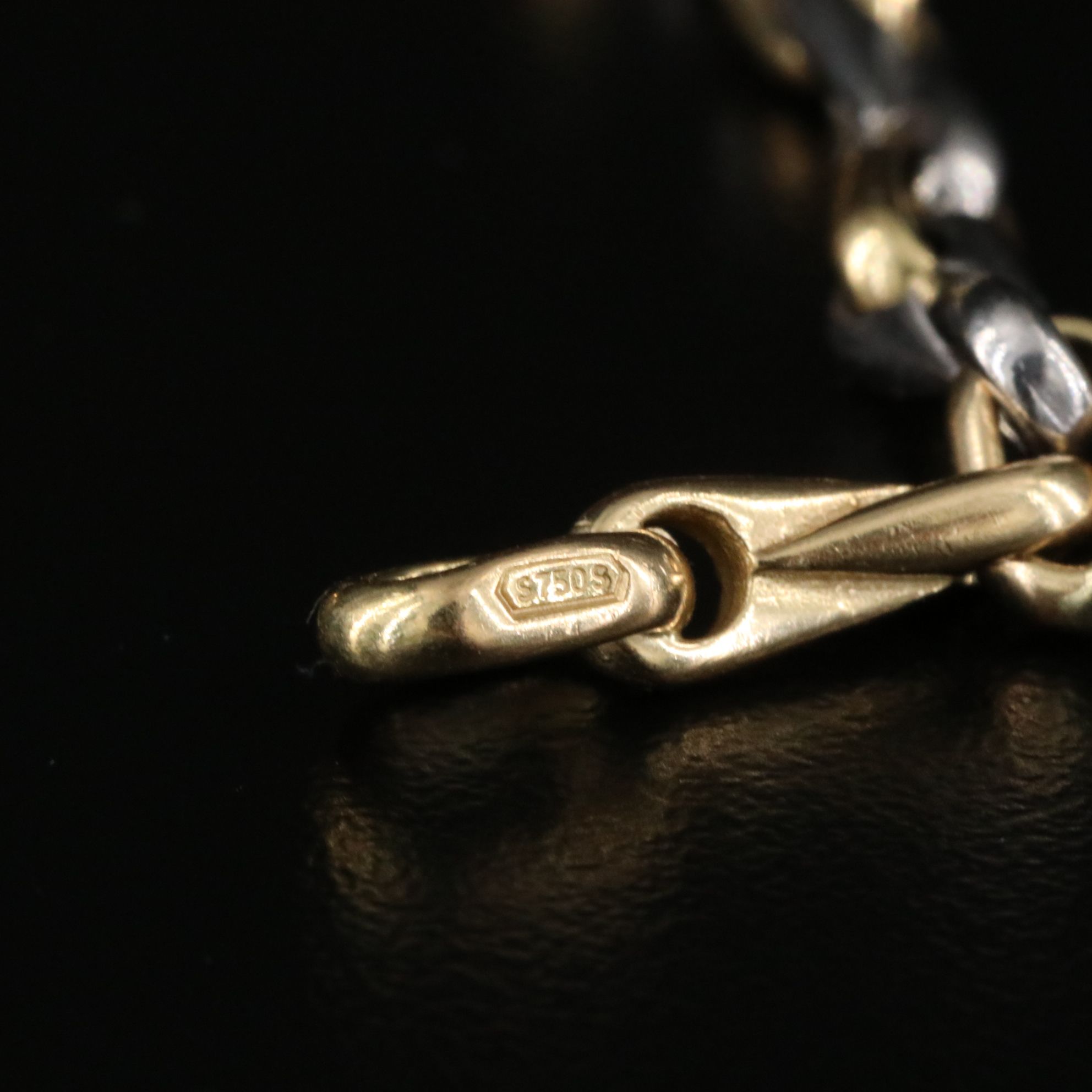 Two-Tone 18K and Platinum Fancy Link Bracelet