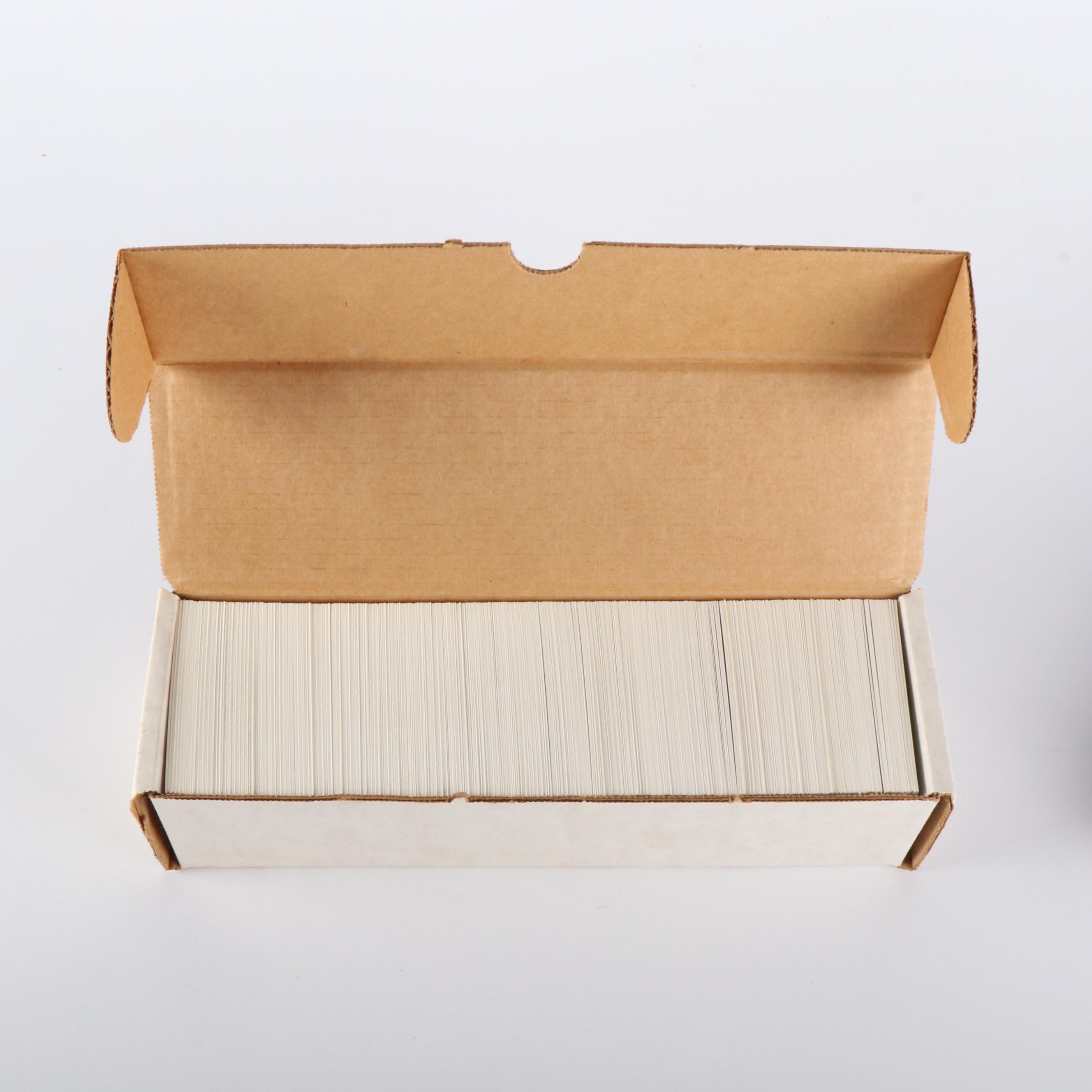 1989 Upper Deck Baseball Card Set with Ken Griffey Jr. Rookie & Sealed Wax Packs