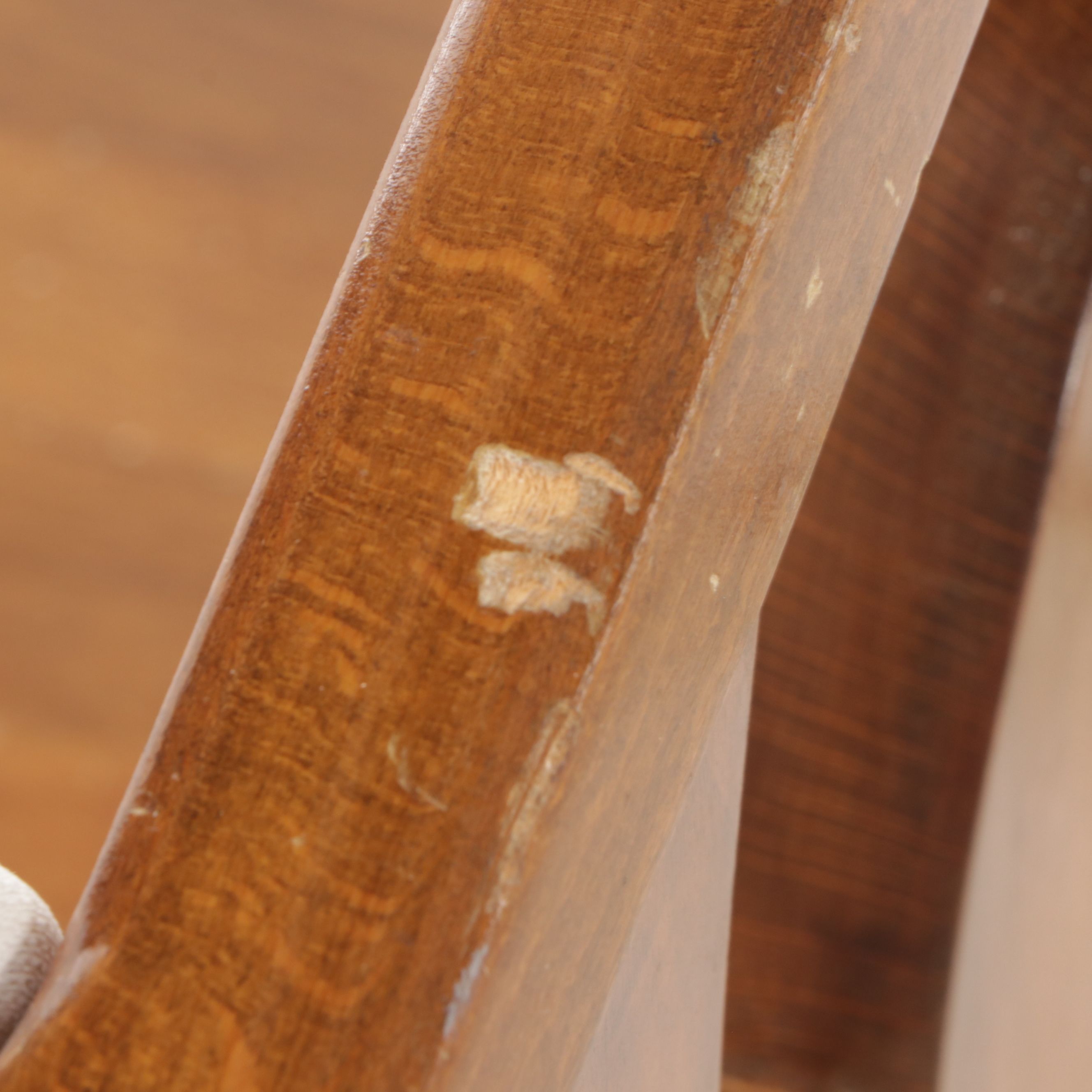 Robert Saunder Designed Mahogany “Mystic Chair,” Circa 1989