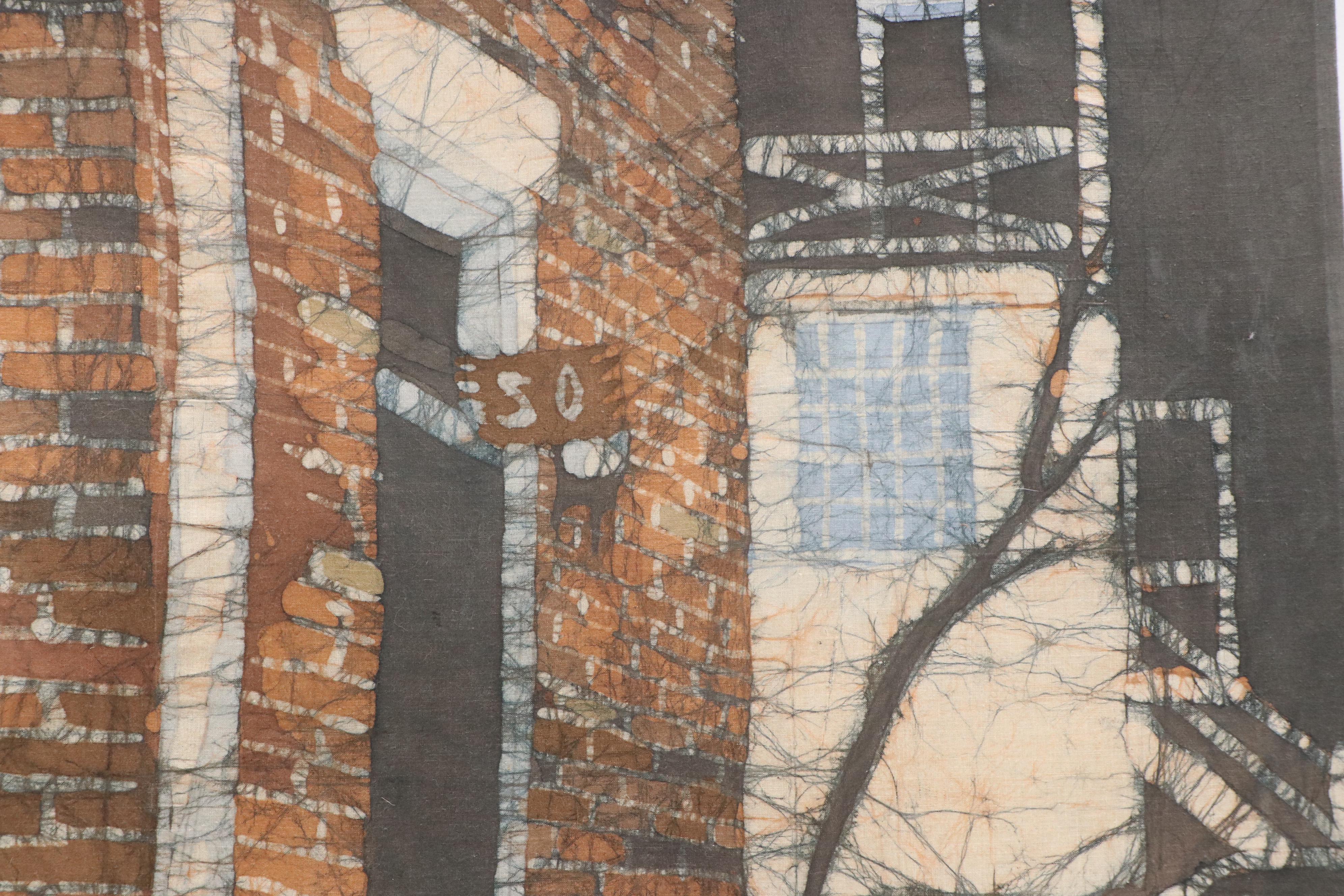 Dyed Batik of Residential Entrance, 21st Century