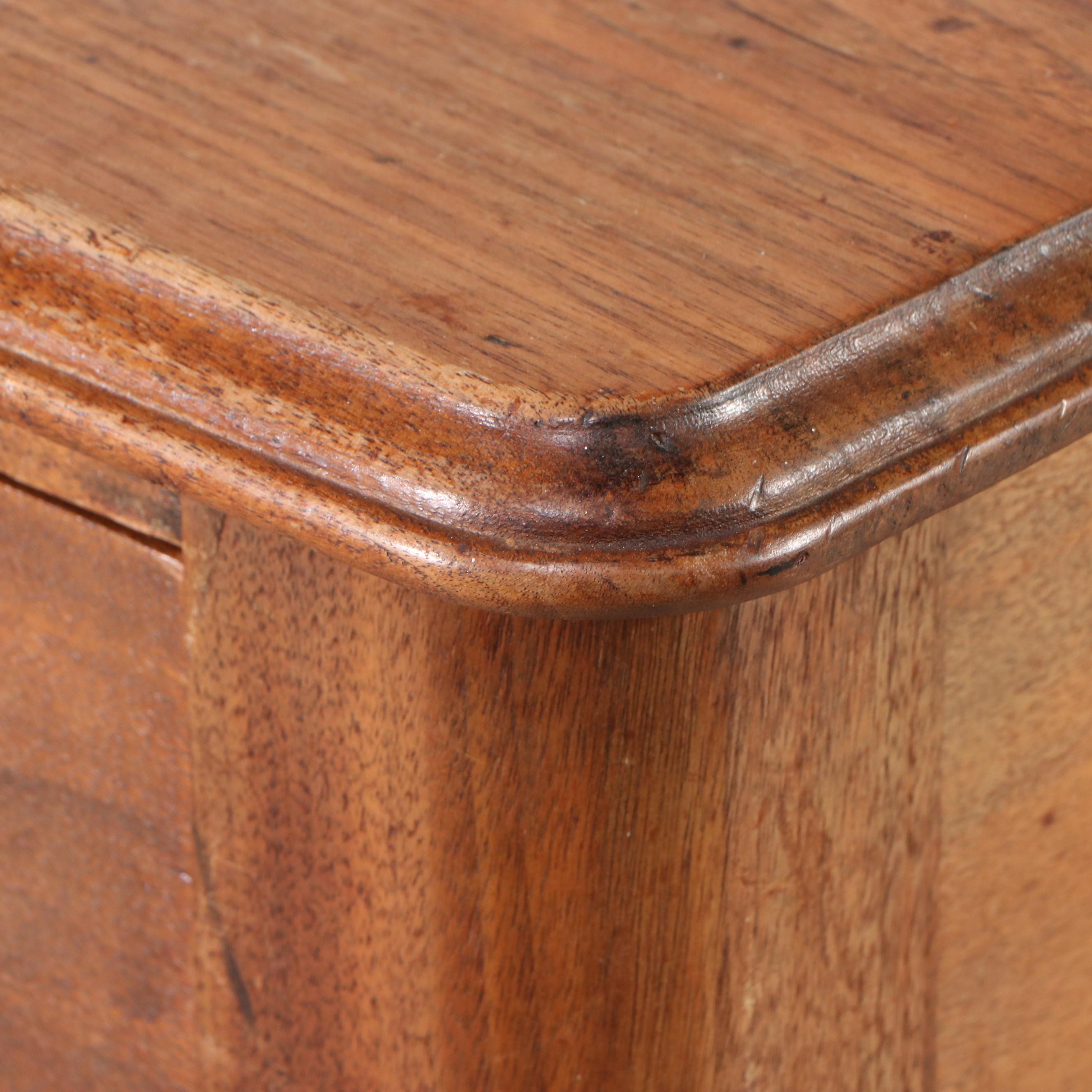 American Country Sheraton Style Oak Desk, Late 19th/Early 20th Century