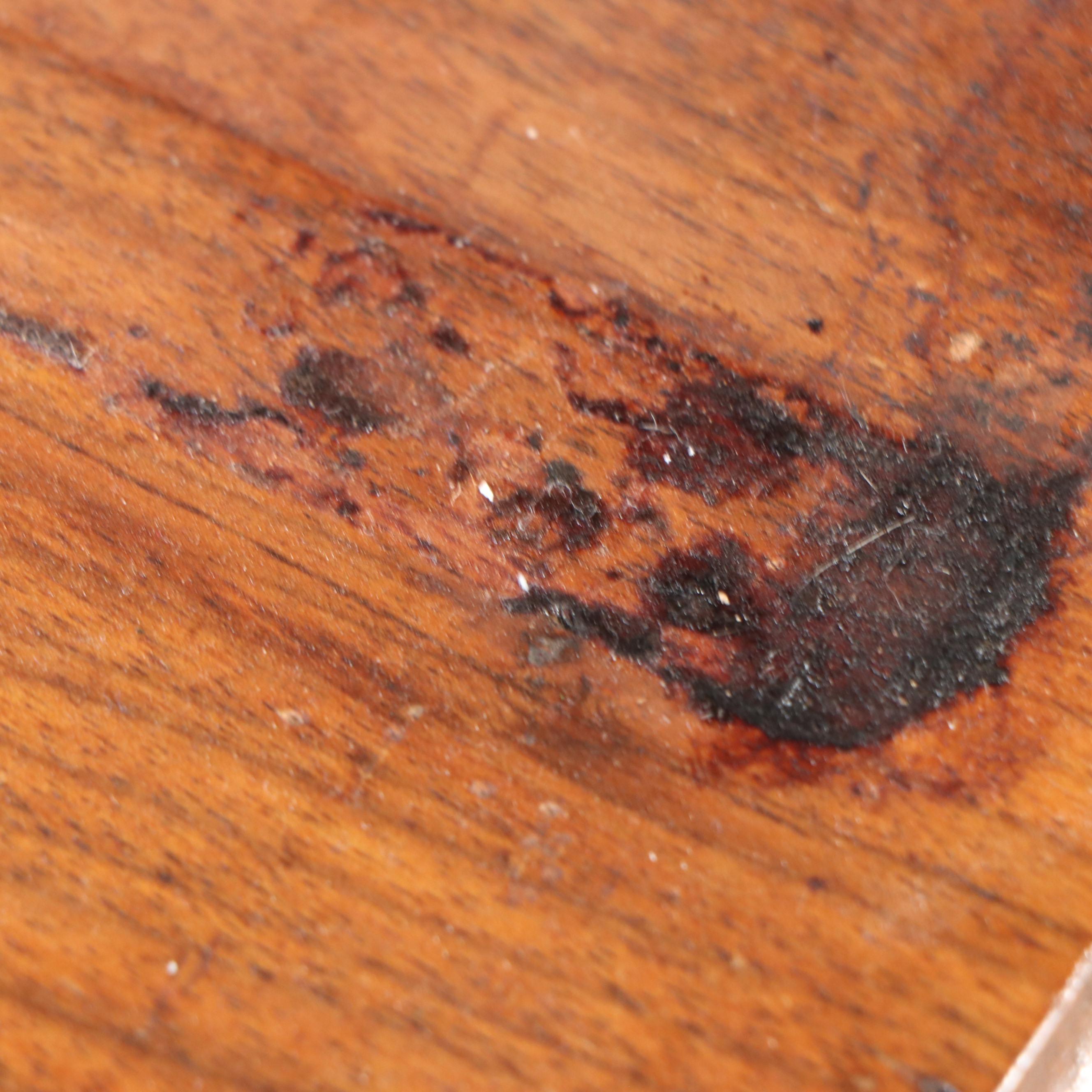 American Country Sheraton Style Oak Desk, Late 19th/Early 20th Century