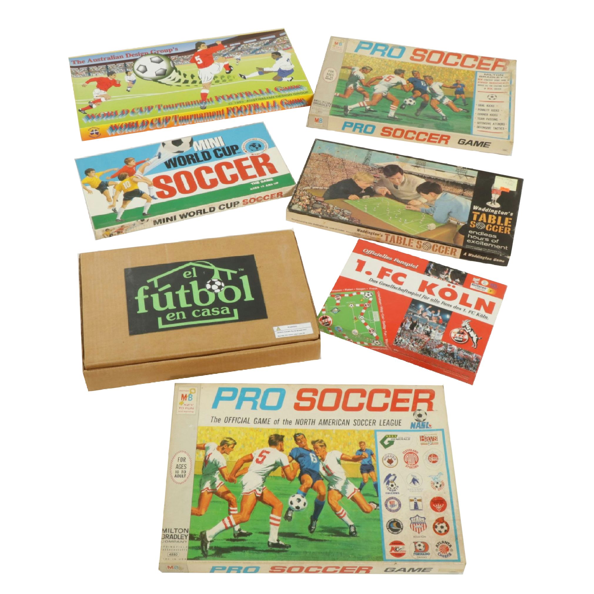 "Mini World Cup Soccer" & Other Soccer Board Games