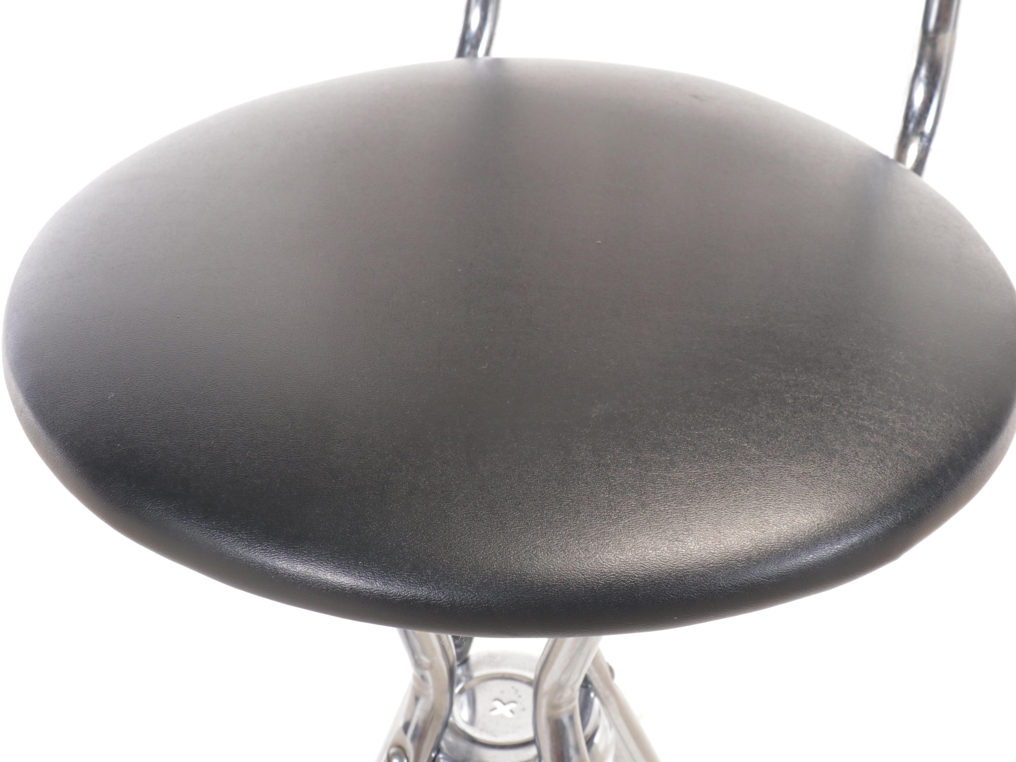 Set of Six Mid Century Modern Style Barstools in the Manner of Arthur Umanoff