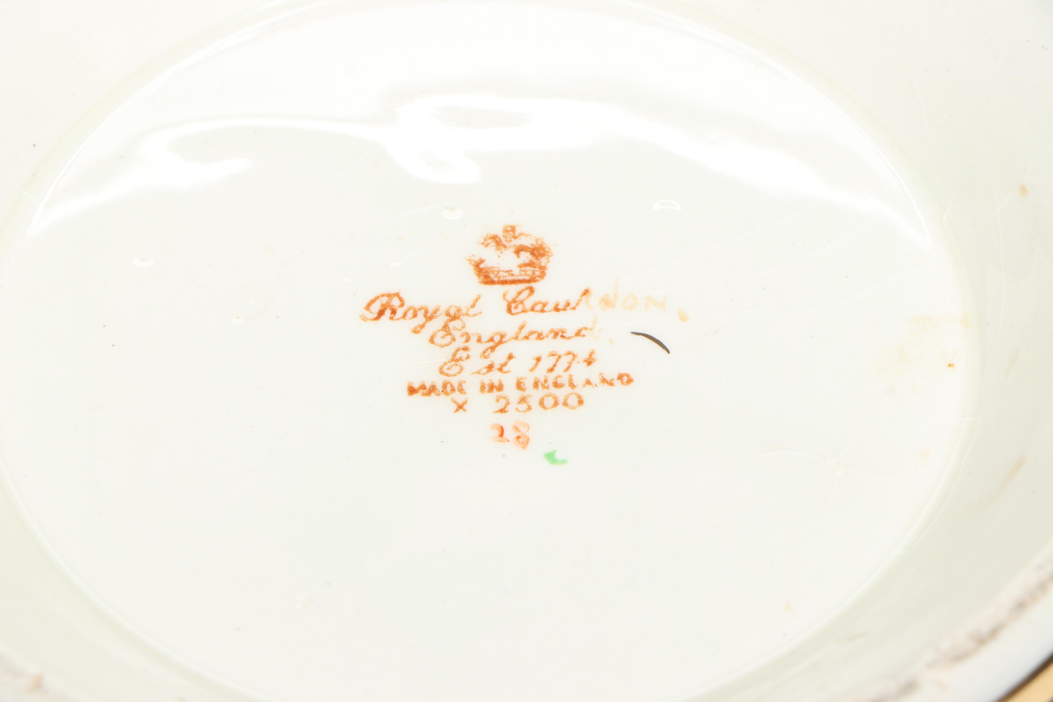 Royal Cauldon "Bittersweet" Ceramic Centerpiece Bowl